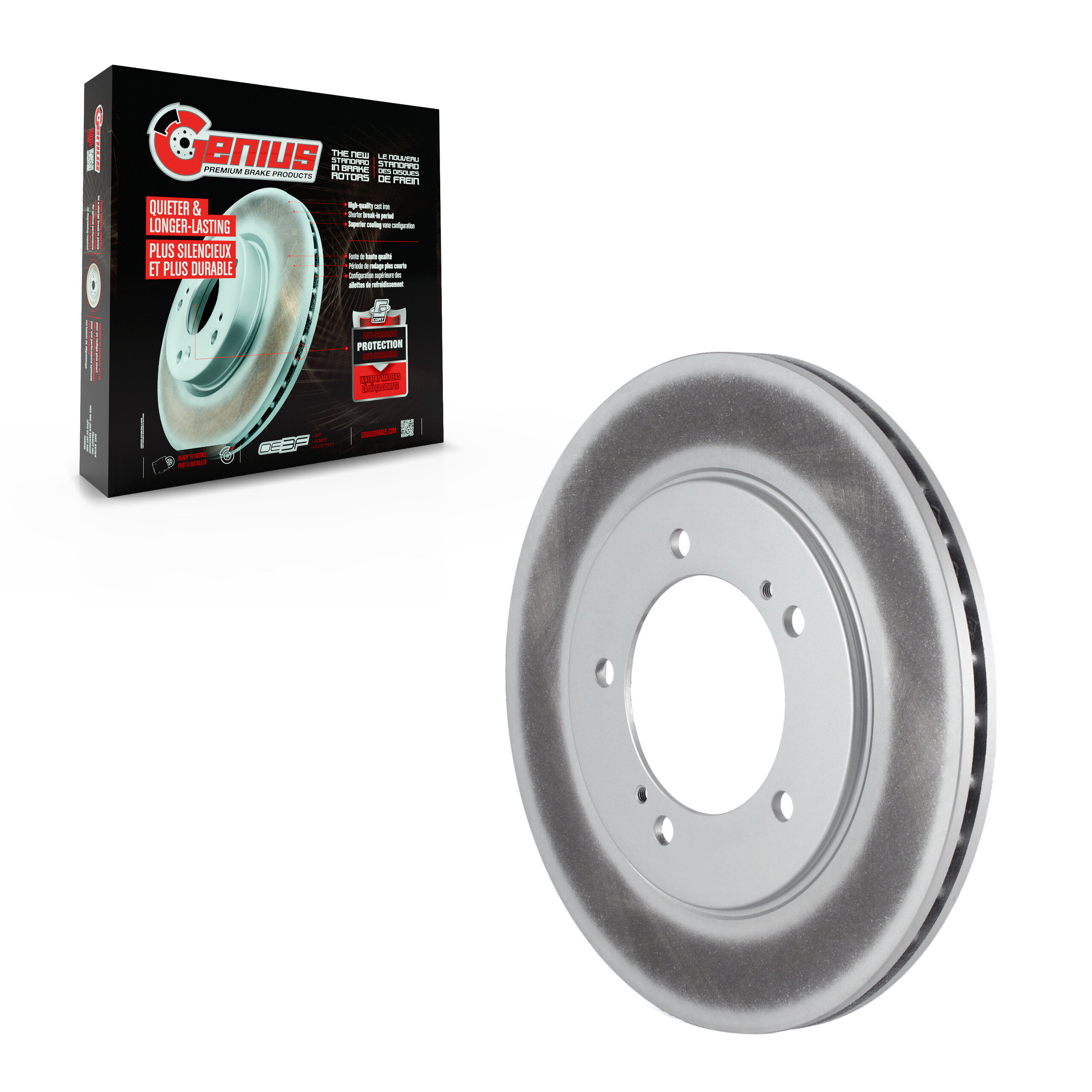Coated Disc Brake Rotor