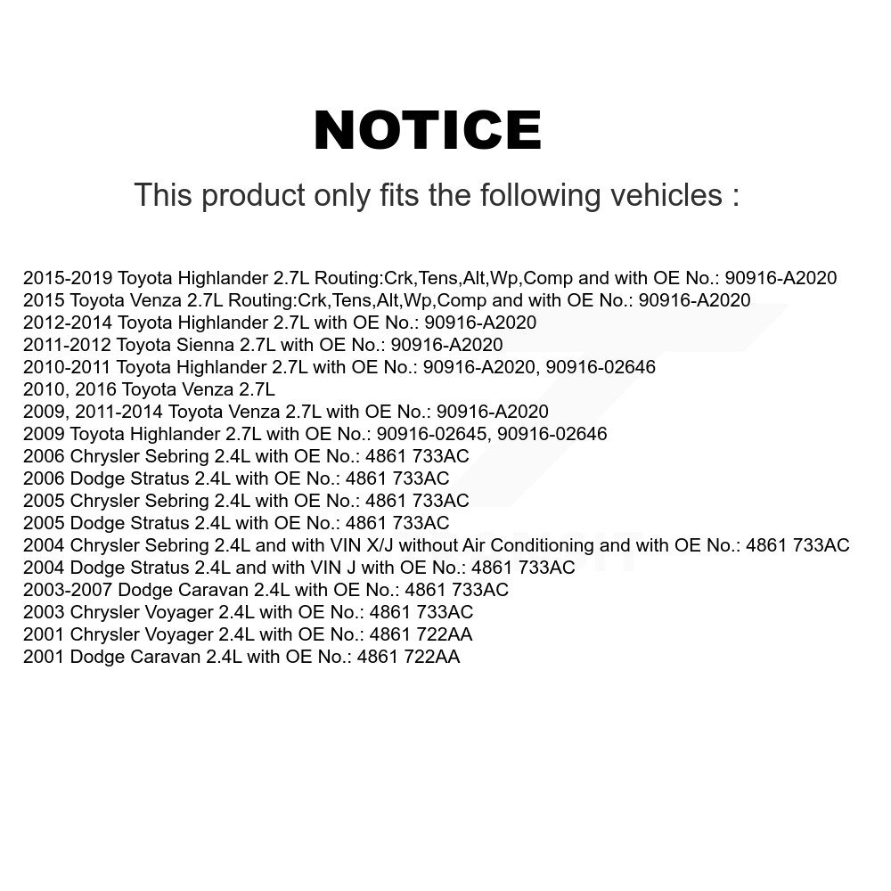 Bando - BAN-6PK1250 - Accessory Drive Belt