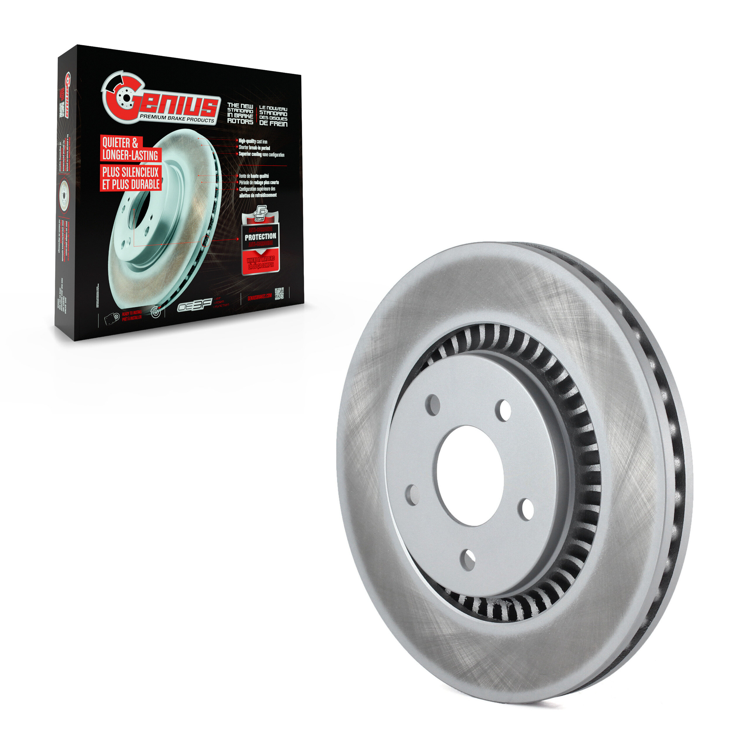Coated Disc Brake Rotor