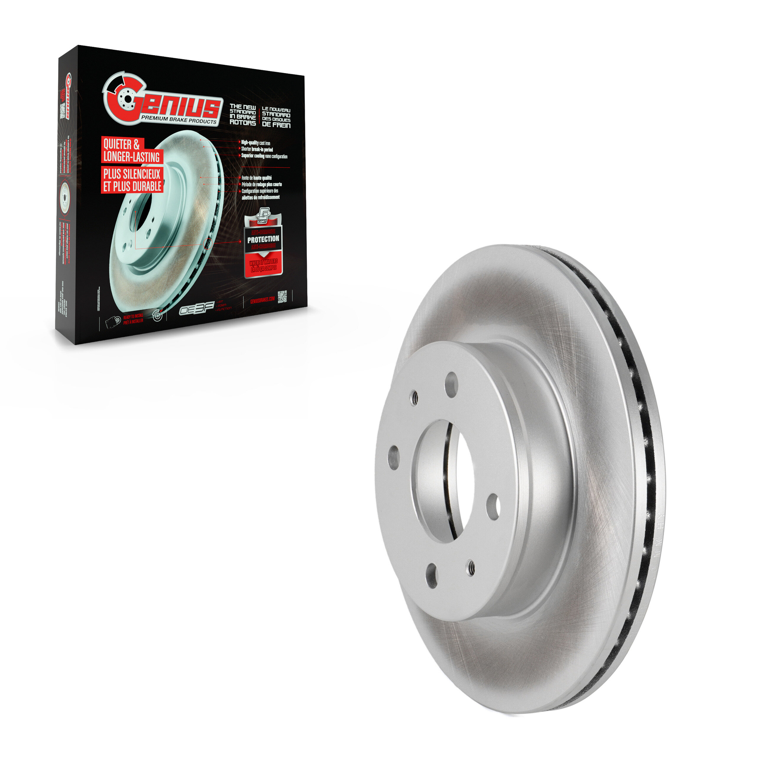 Coated Disc Brake Rotor