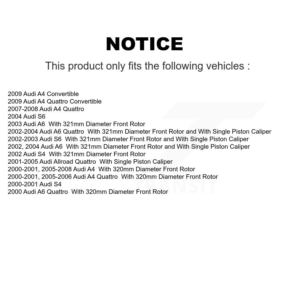 GENIUS - GCR-980028 - Coated Disc Brake Rotor