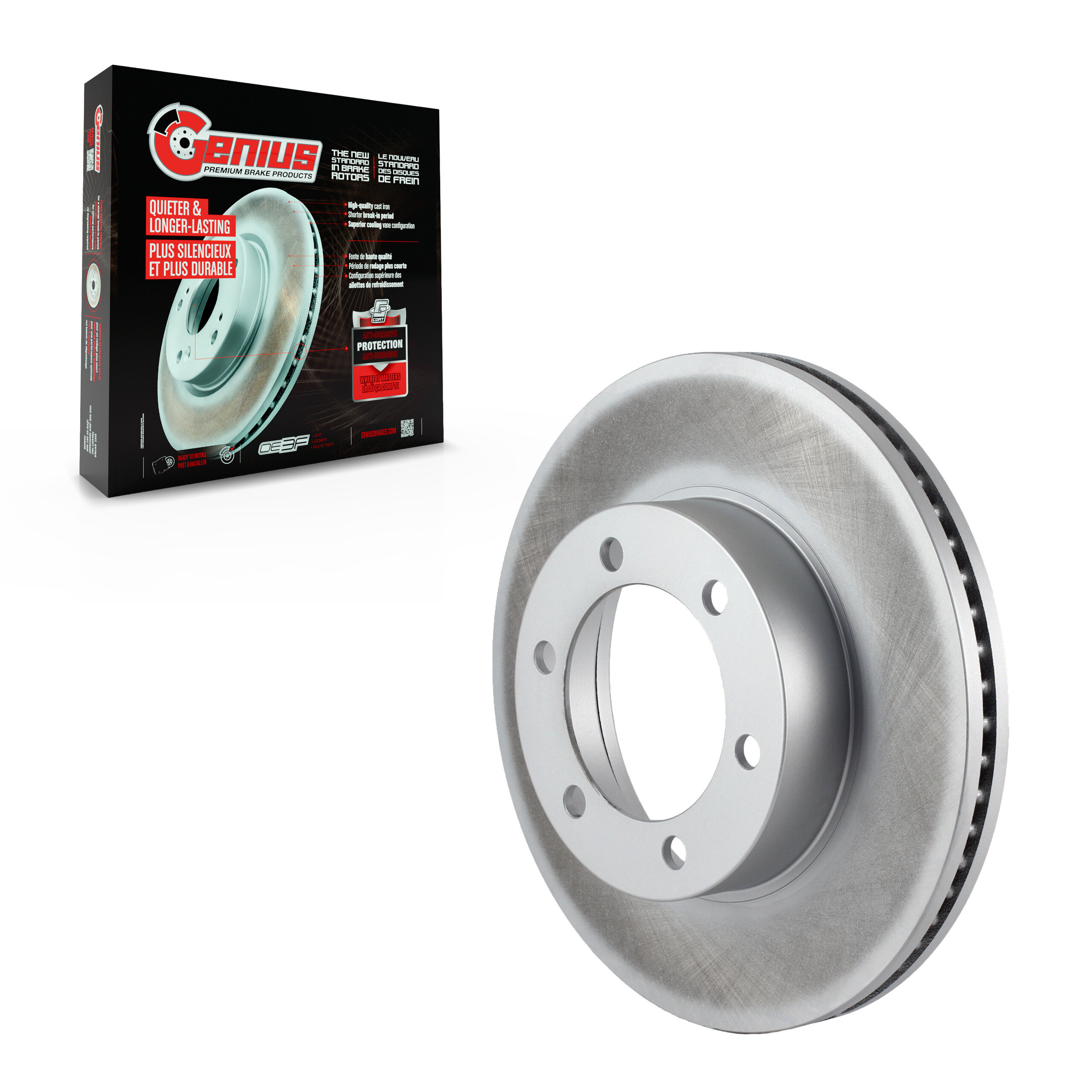 Coated Disc Brake Rotor