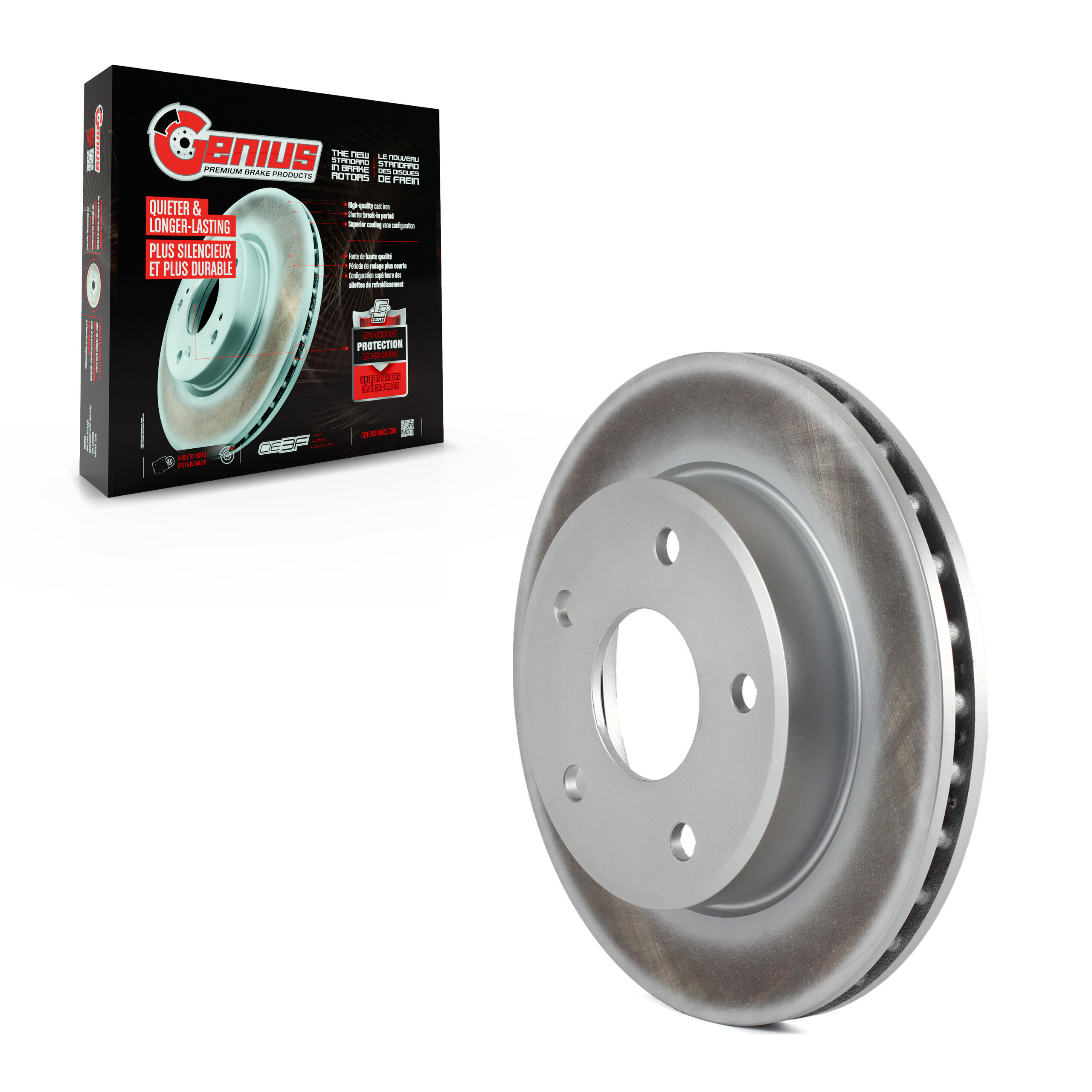 Coated Disc Brake Rotor