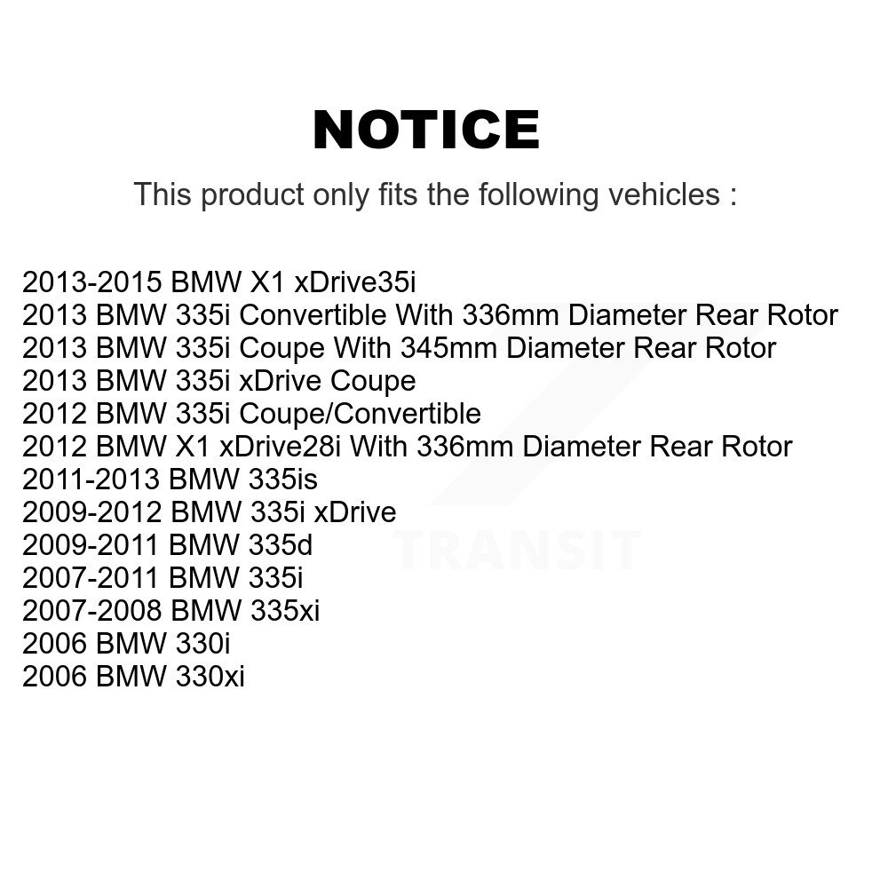 GENIUS - GCR-980485 - Coated Disc Brake Rotor