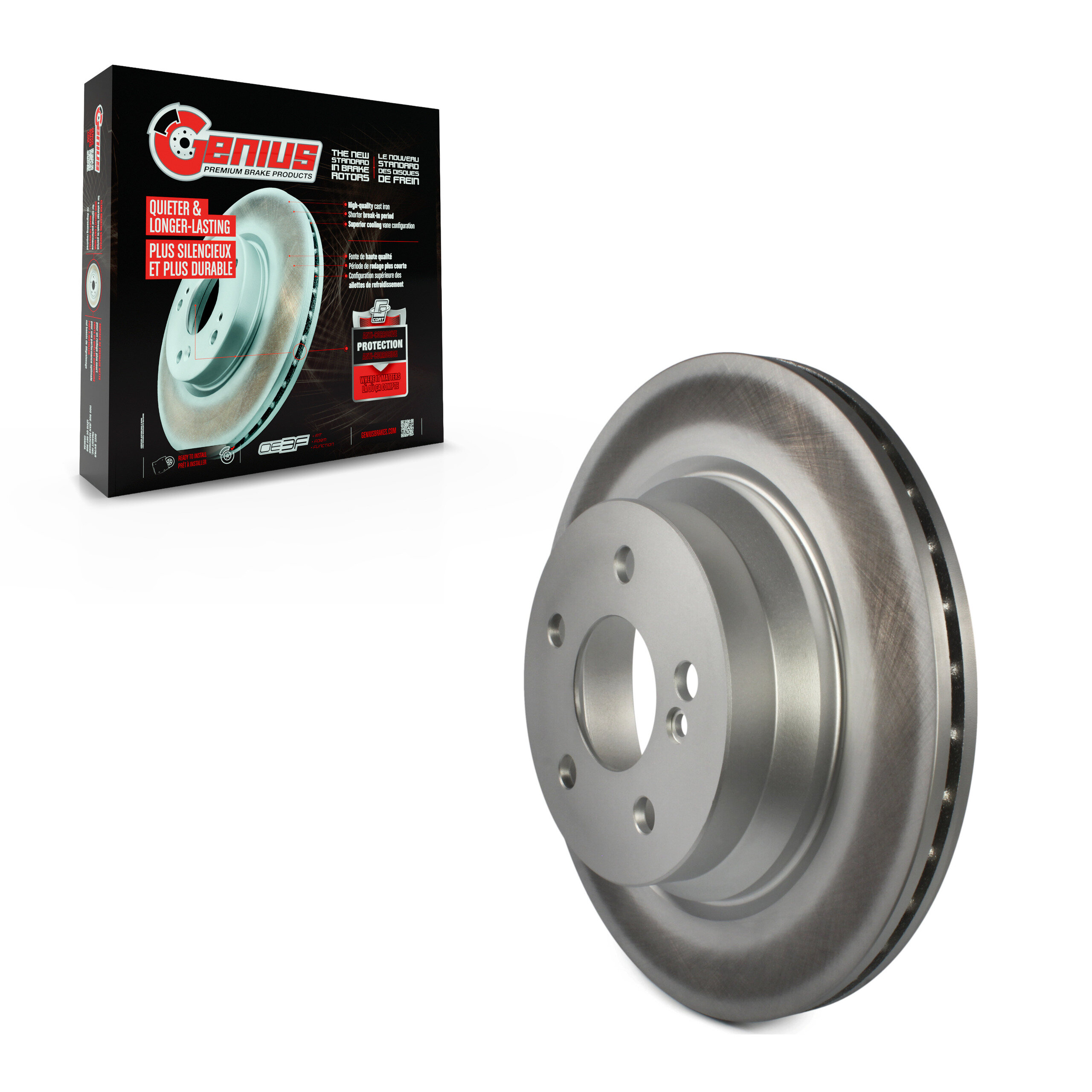 Coated Disc Brake Rotor