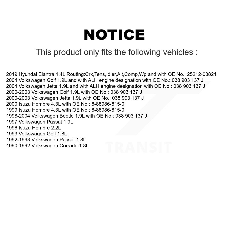 Bando - BAN-6PK1660 - Accessory Drive Belt