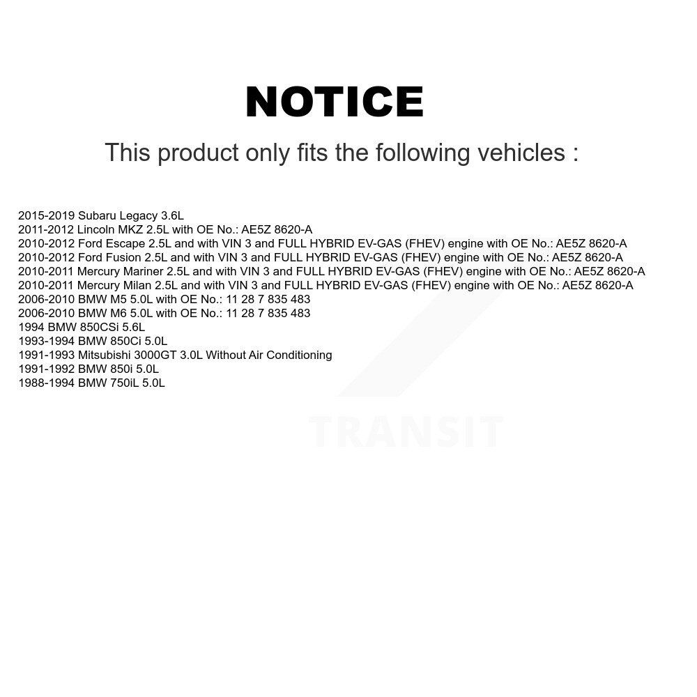 Bando - BAN-6PK1080 - Accessory Drive Belt