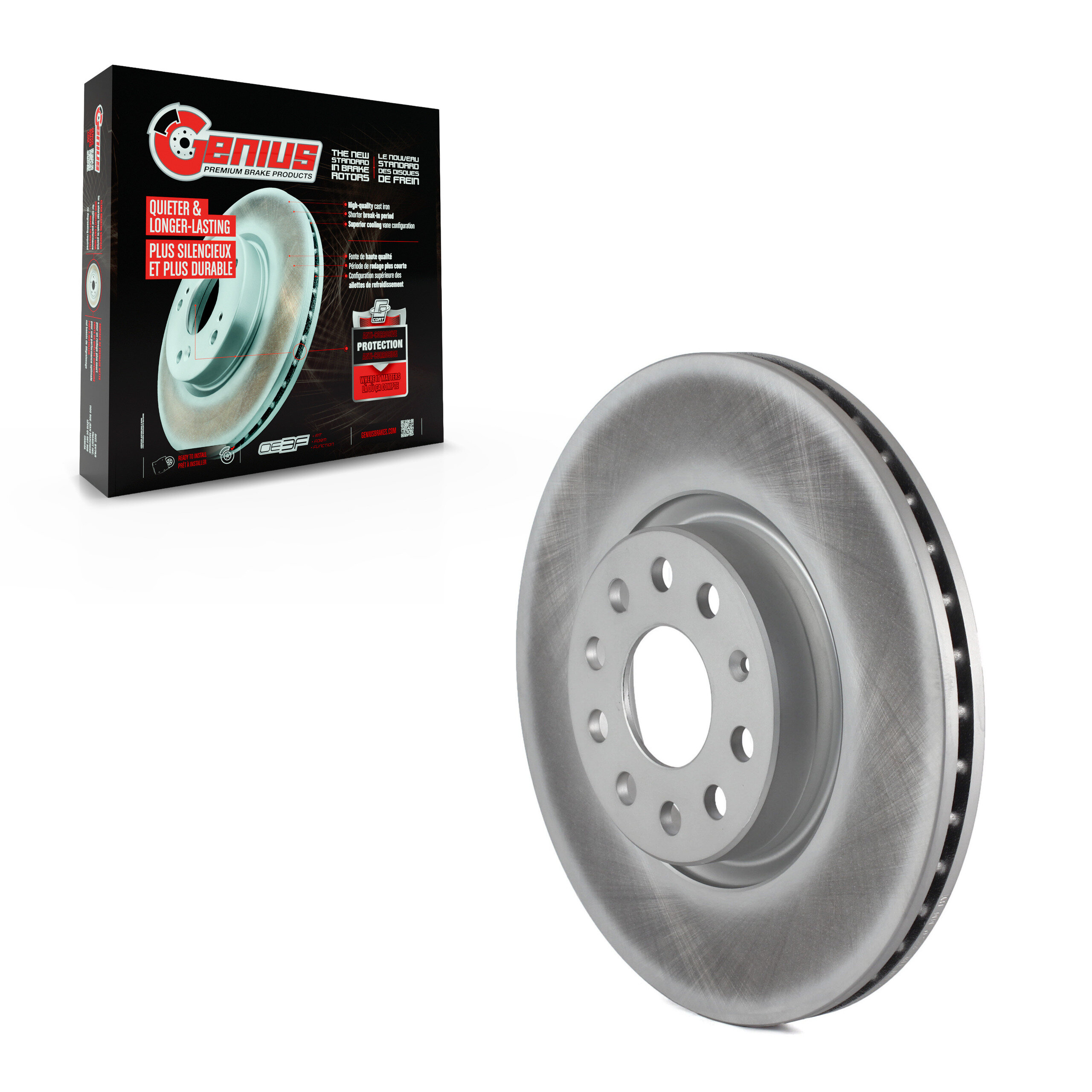 Coated Disc Brake Rotor