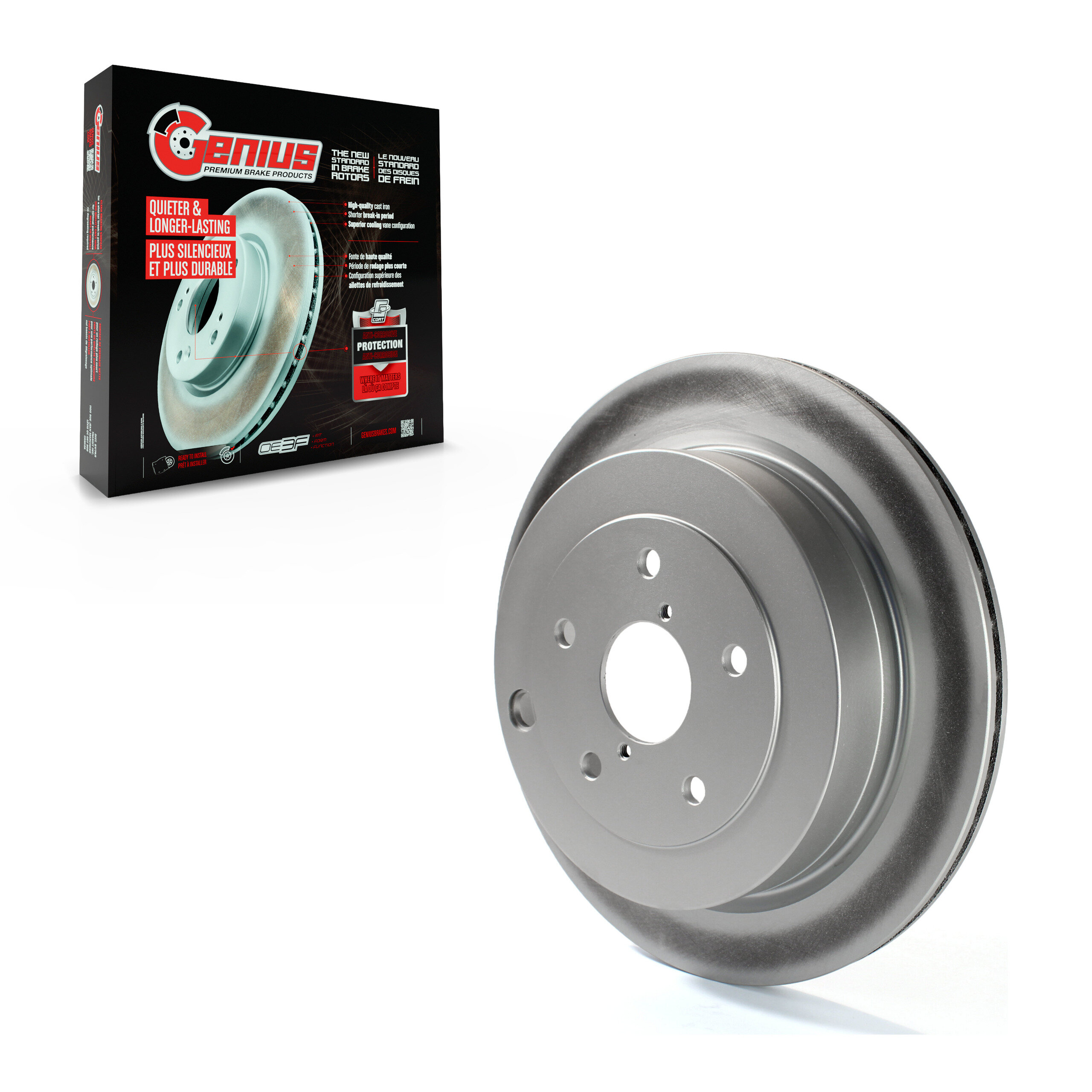 Coated Disc Brake Rotor
