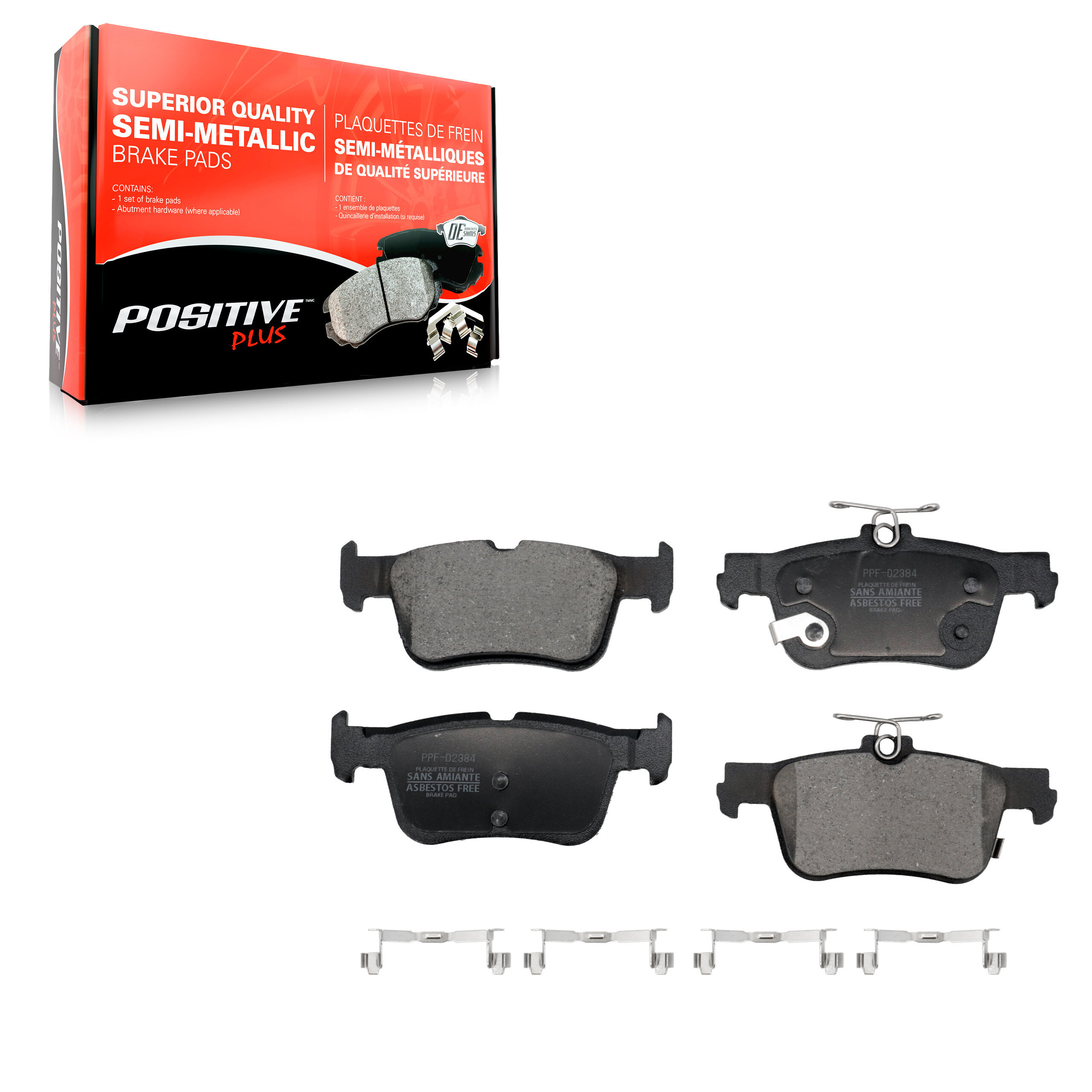 Semi-Metallic Brake Pads