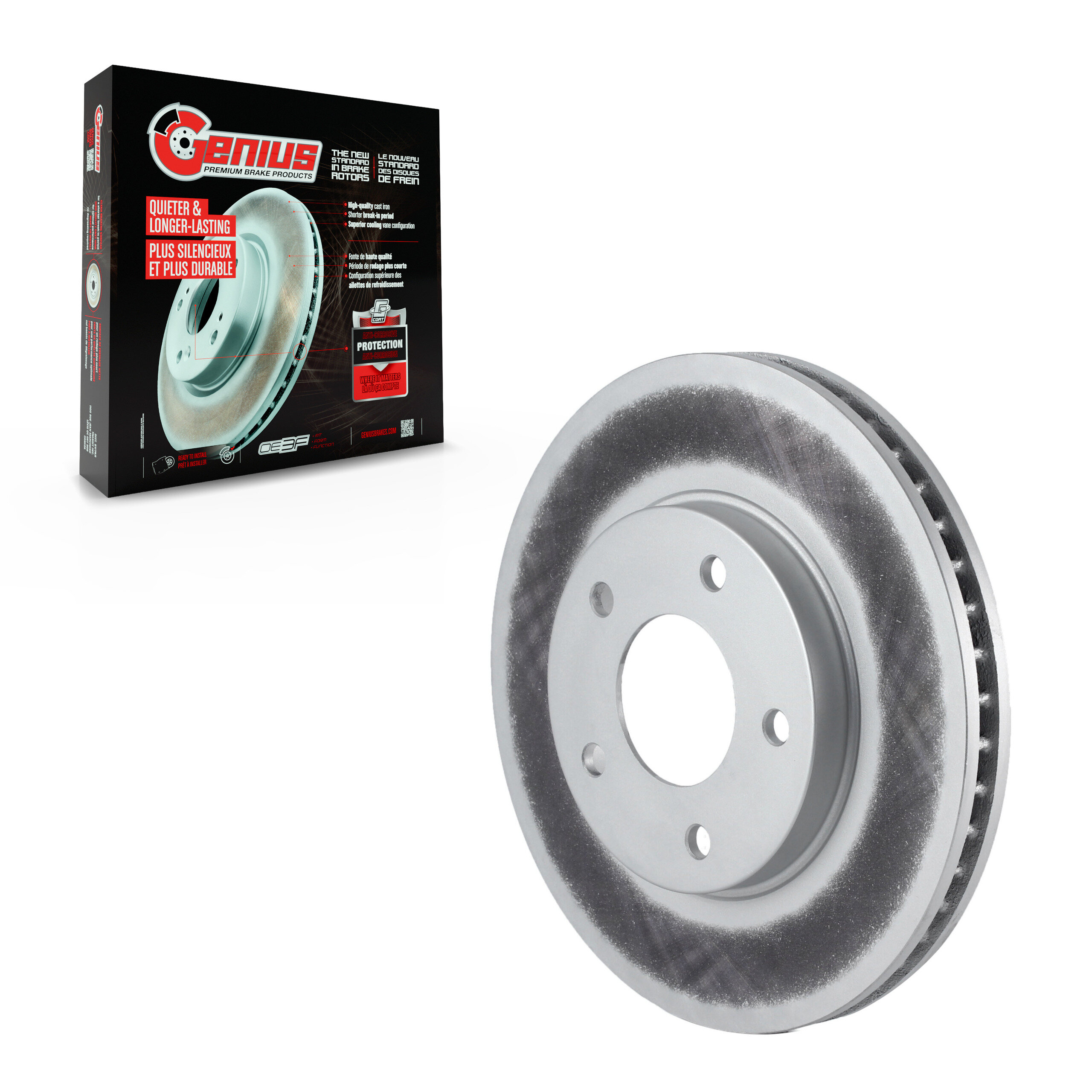 Coated Disc Brake Rotor