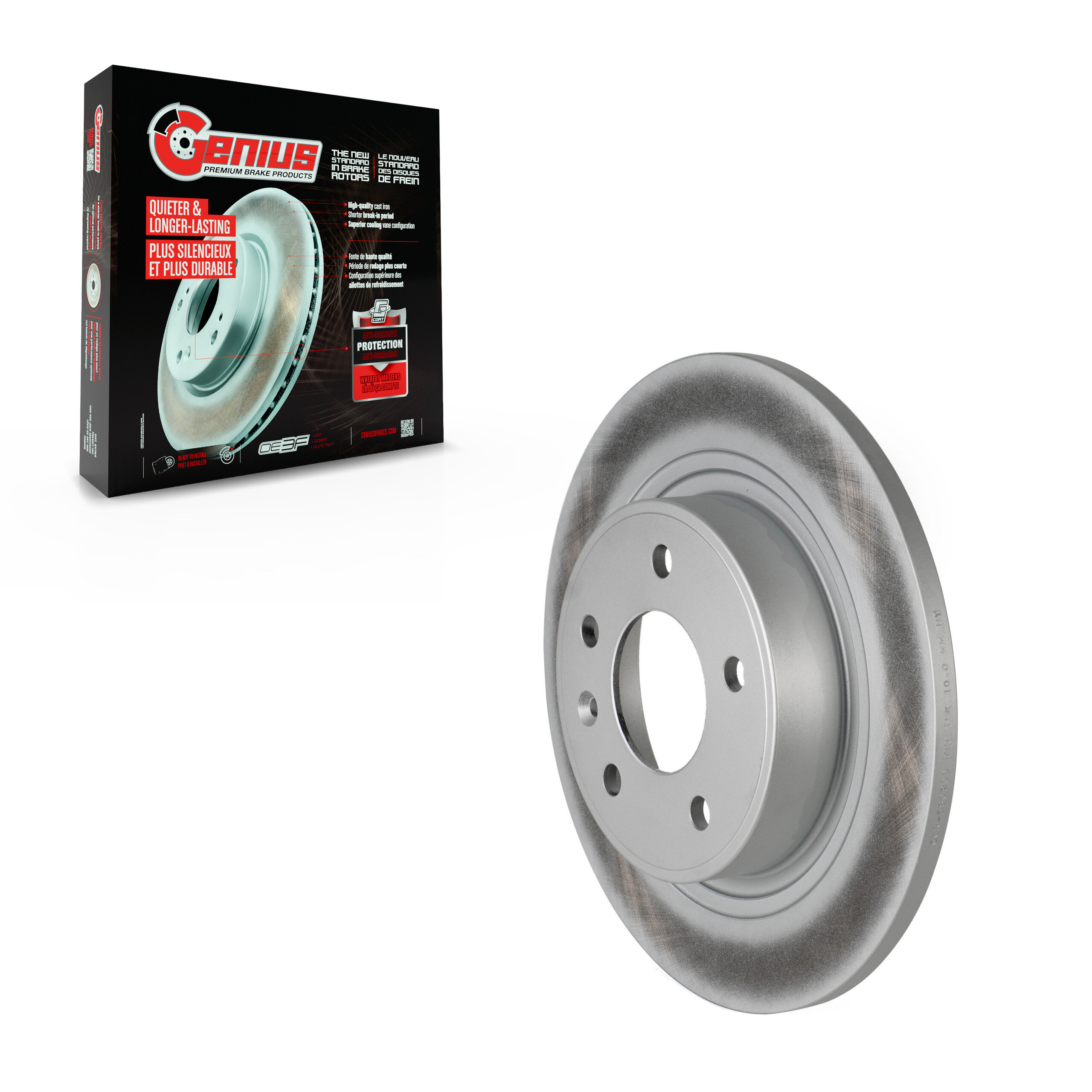 Coated Disc Brake Rotor