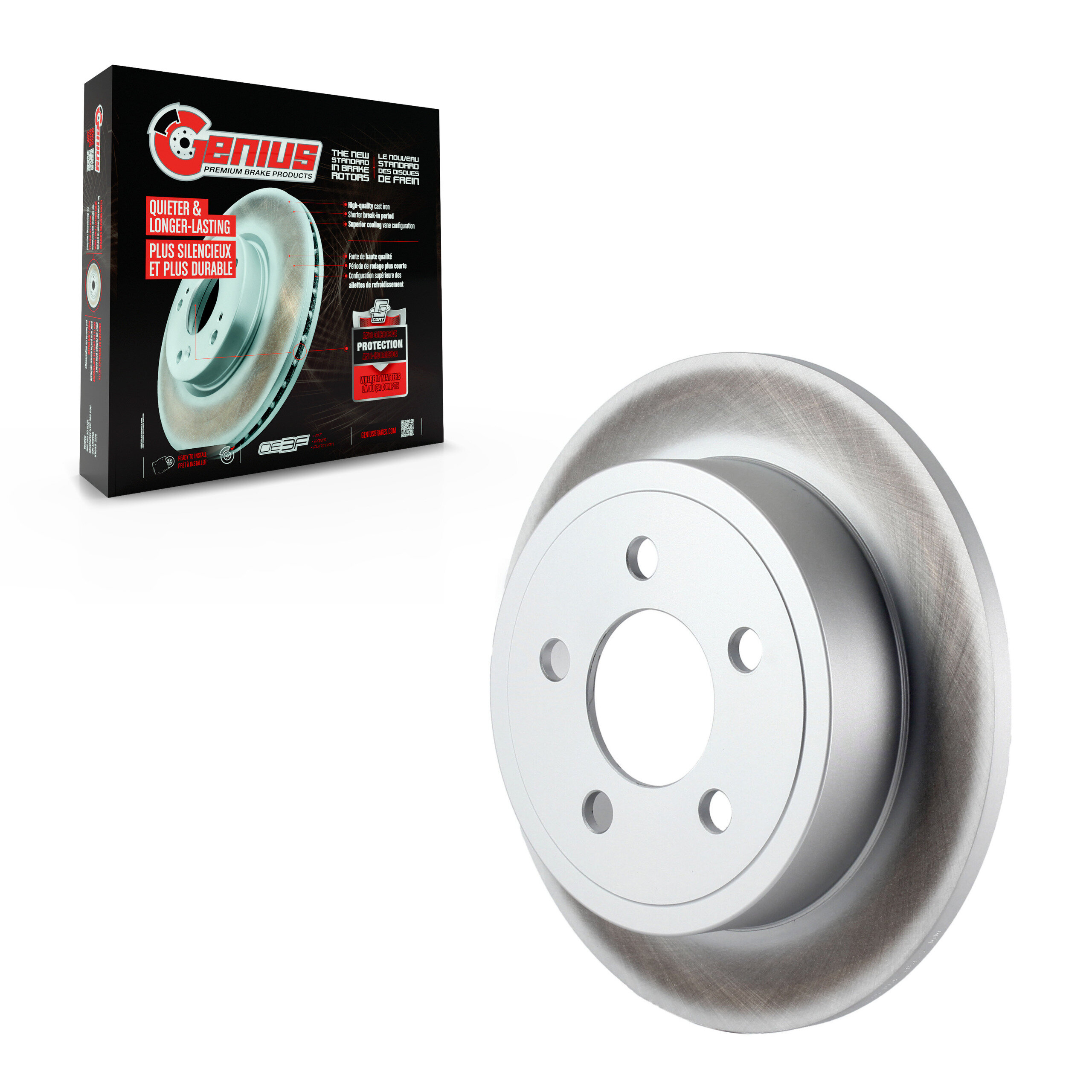 Coated Disc Brake Rotor