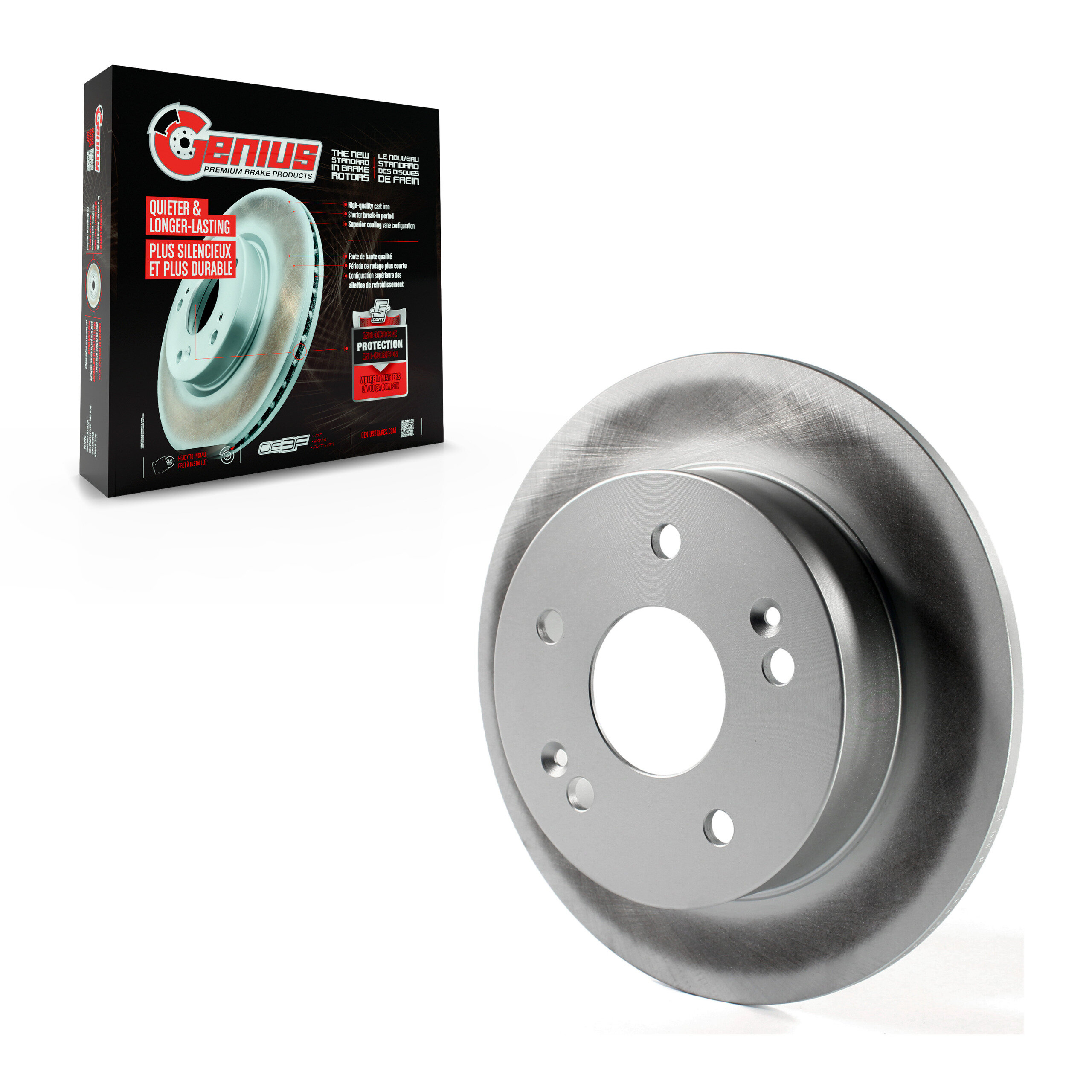 Coated Disc Brake Rotor