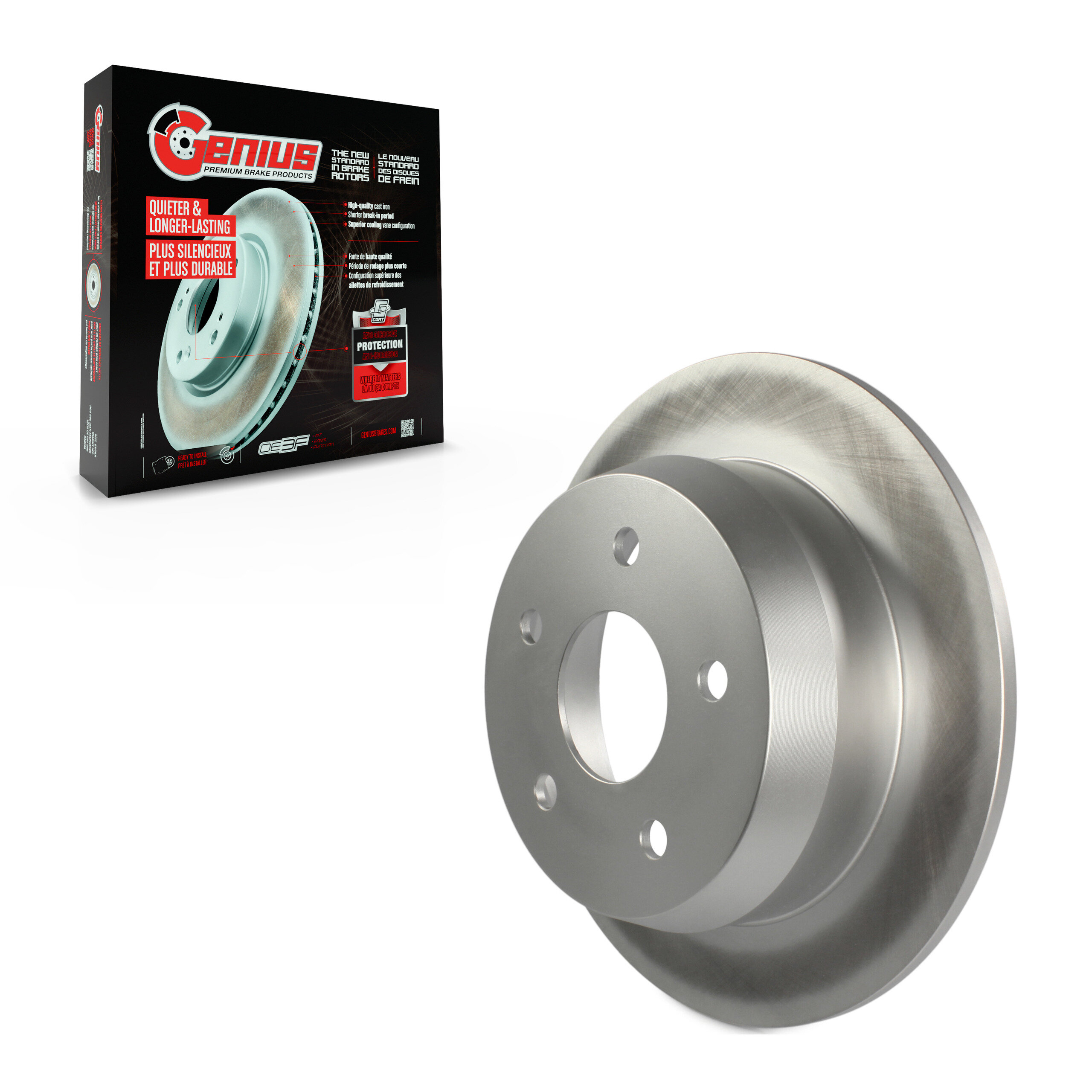 Coated Disc Brake Rotor