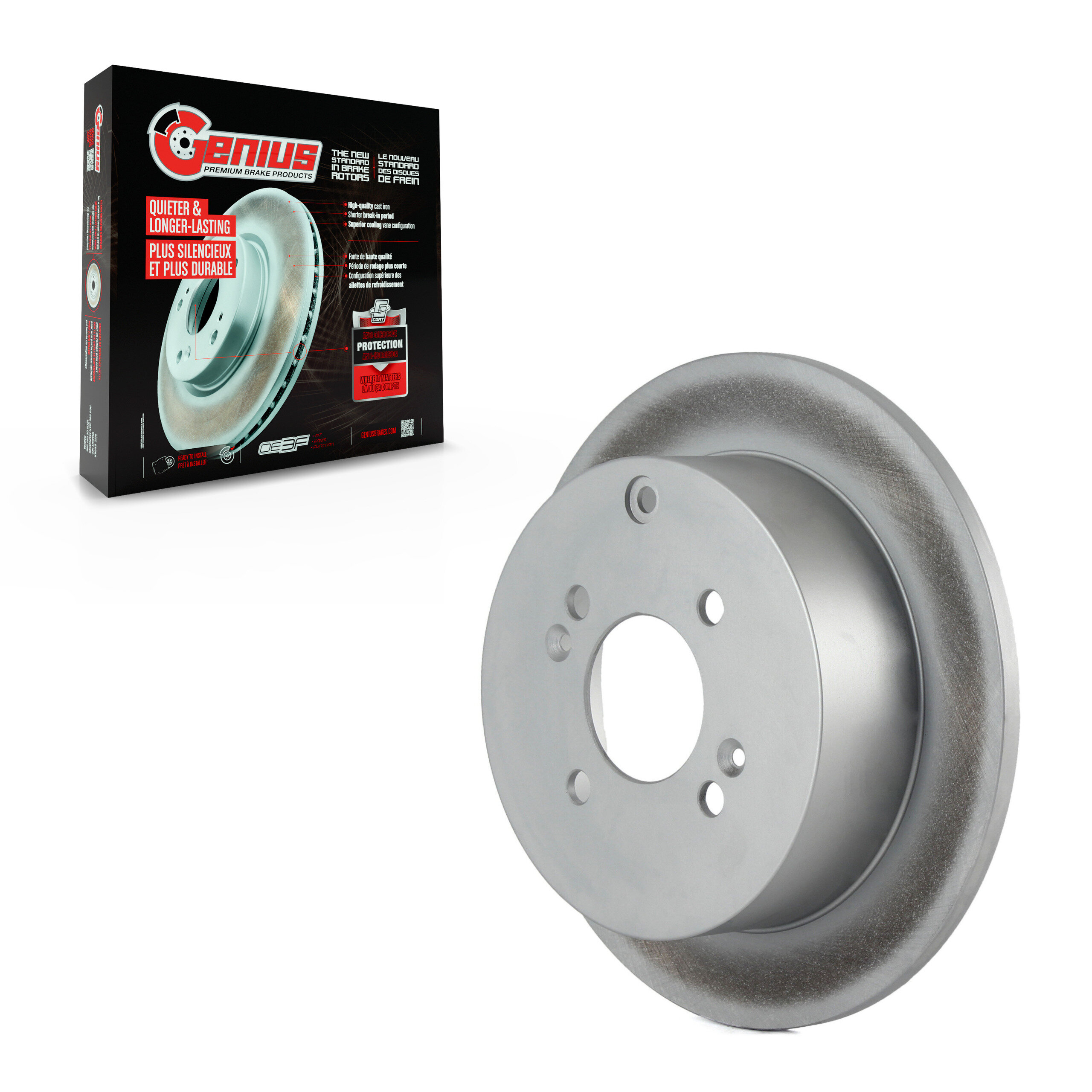 Coated Disc Brake Rotor