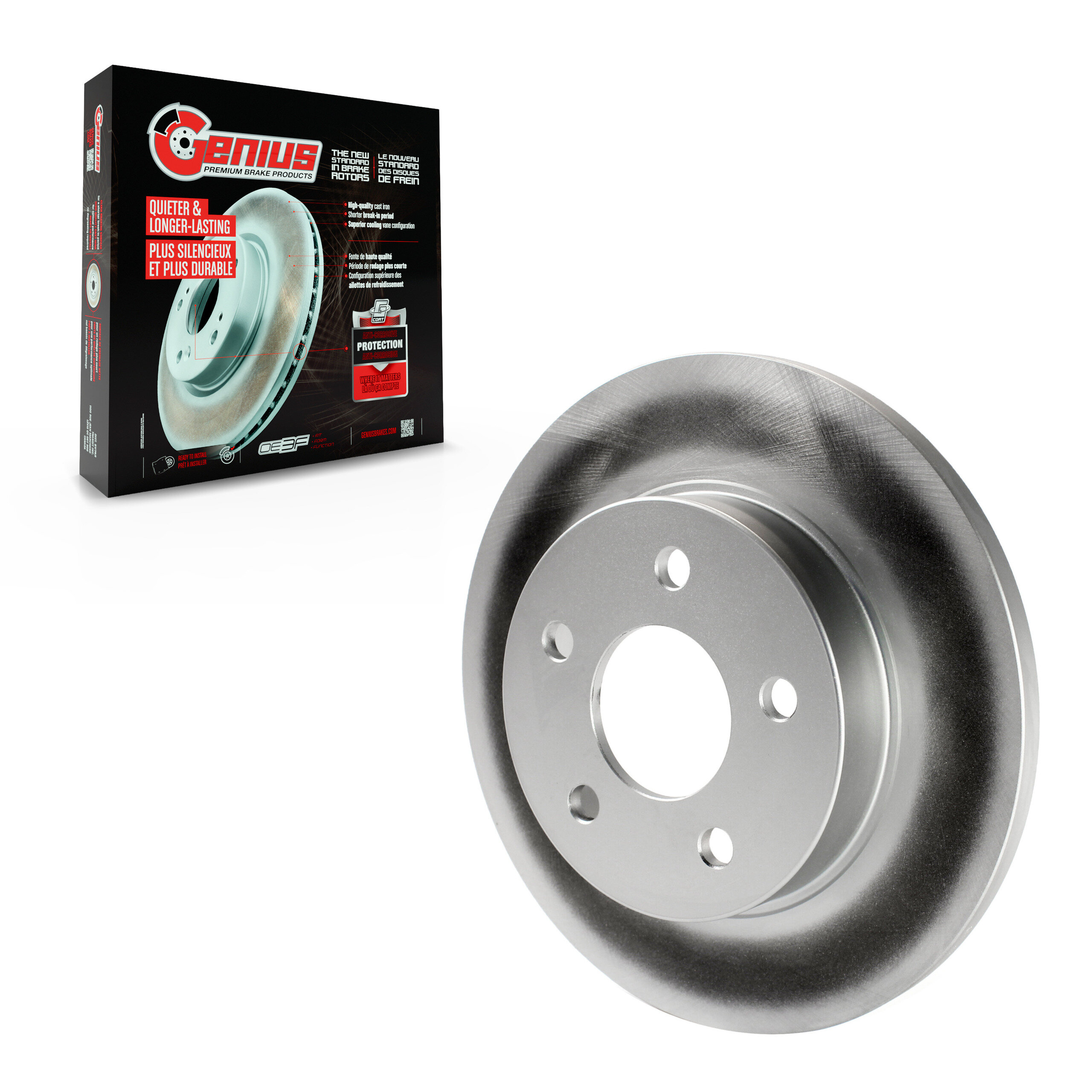 Coated Disc Brake Rotor