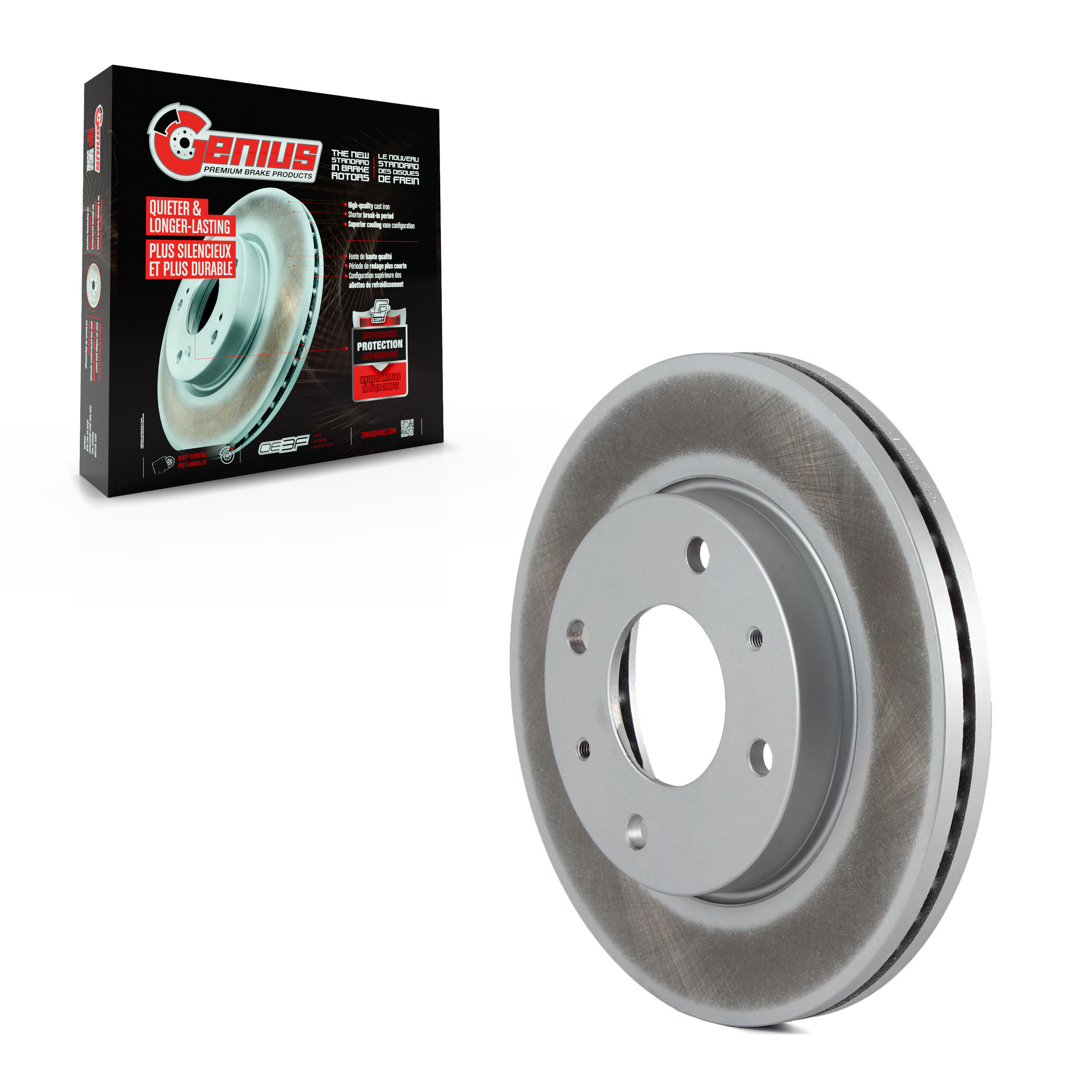 Coated Disc Brake Rotor