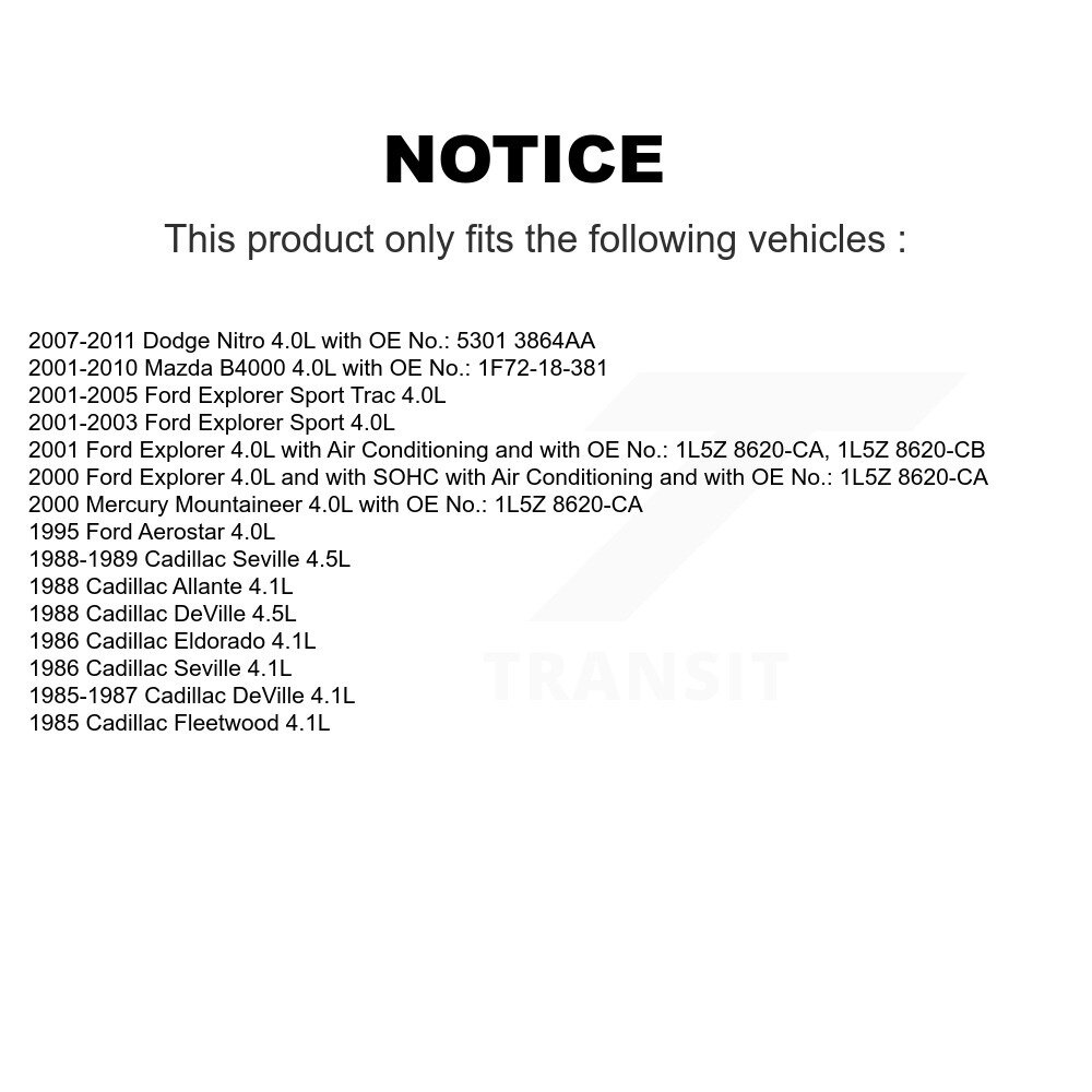 Bando - BAN-6PK2200 - Accessory Drive Belt