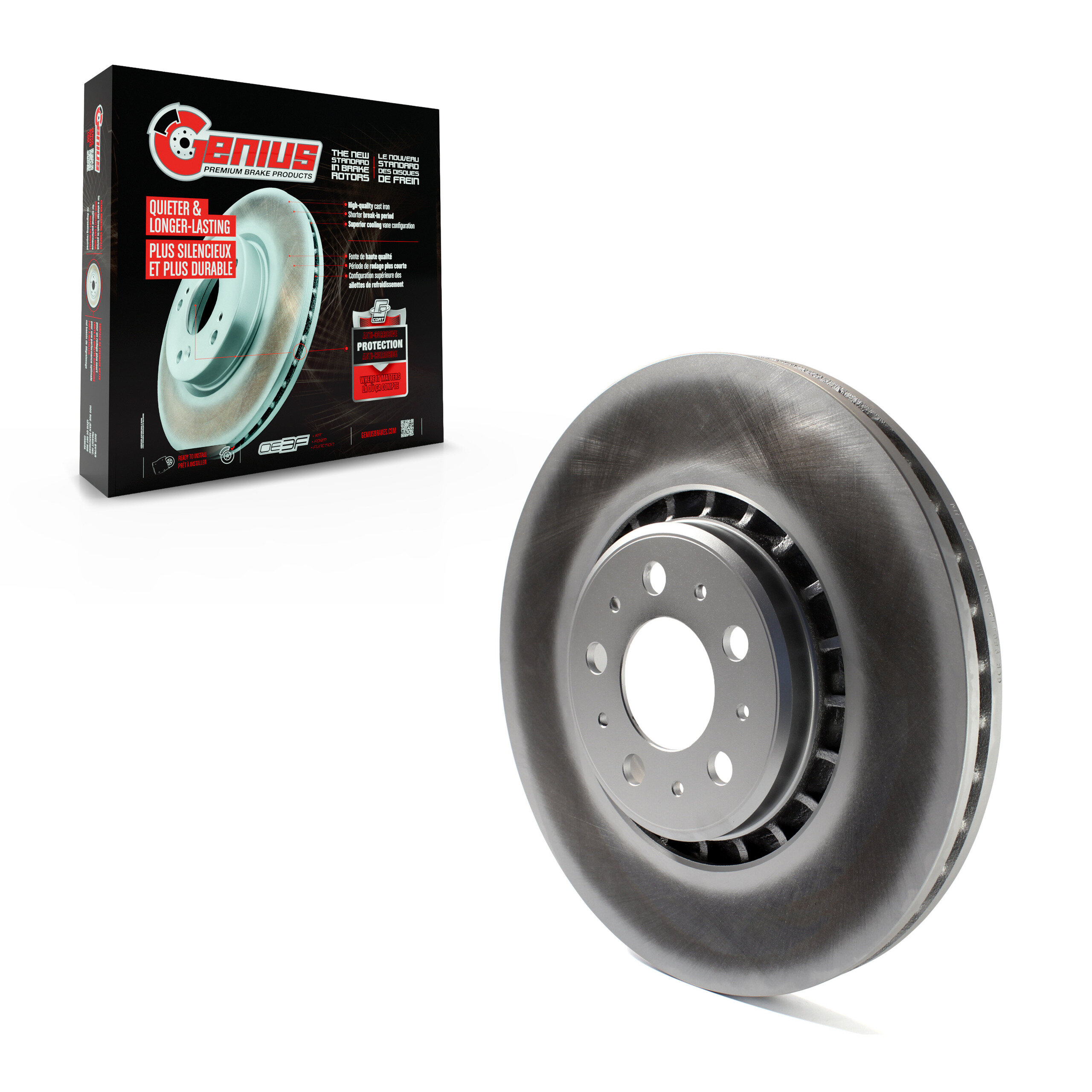 Coated Disc Brake Rotor