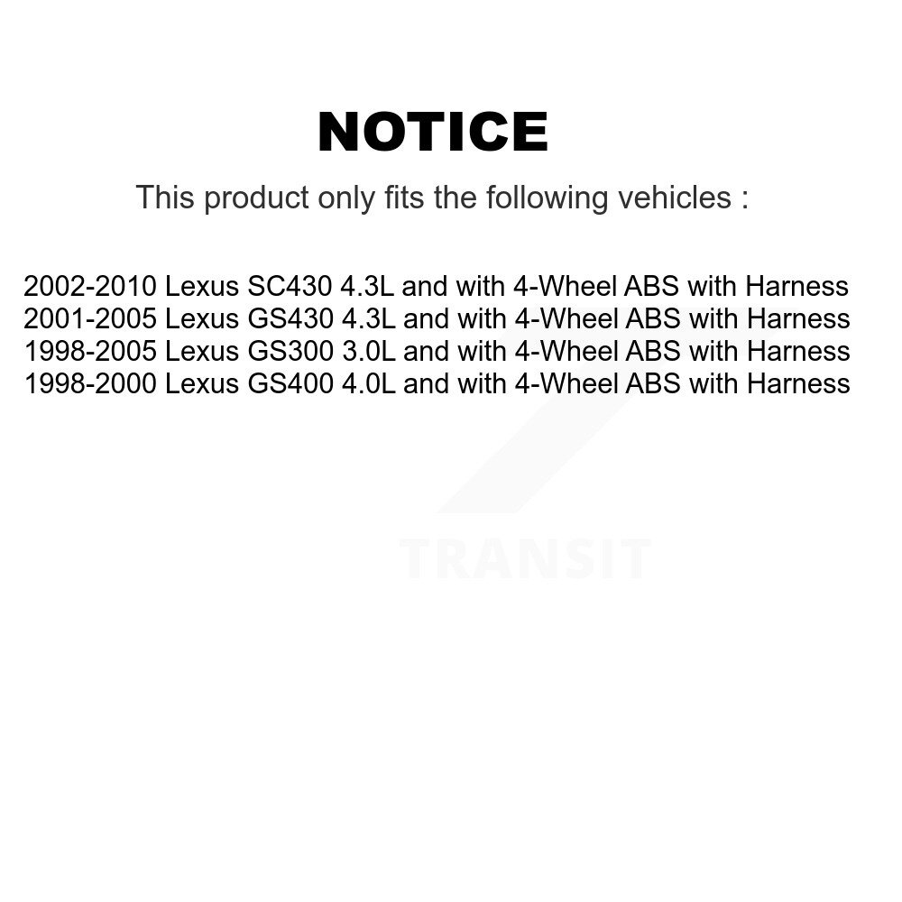 Mpulse - SEN-2ABS1250 - ABS Wheel Speed Sensor