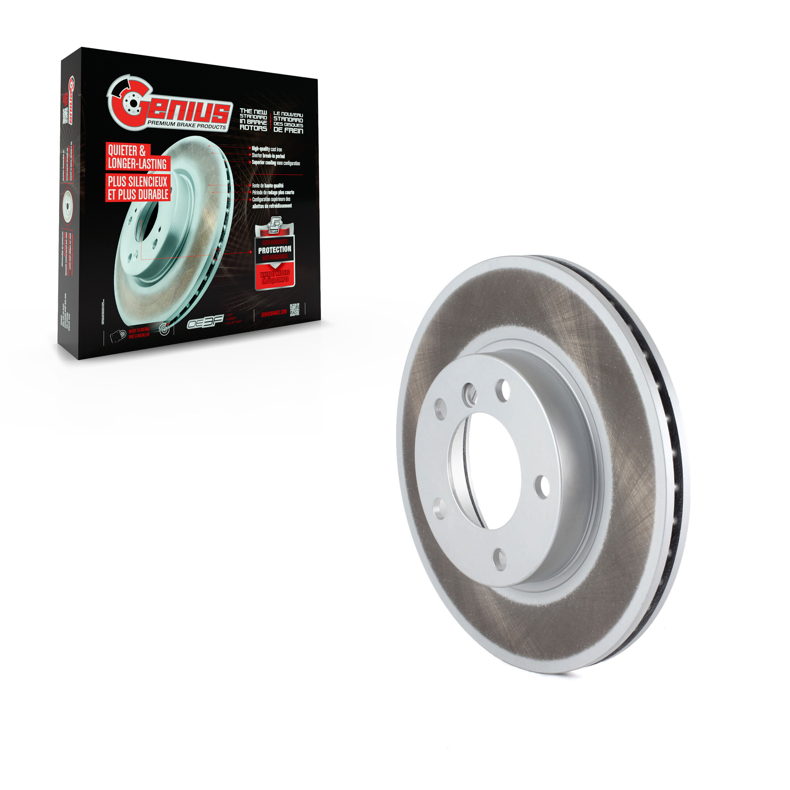 Coated Disc Brake Rotor