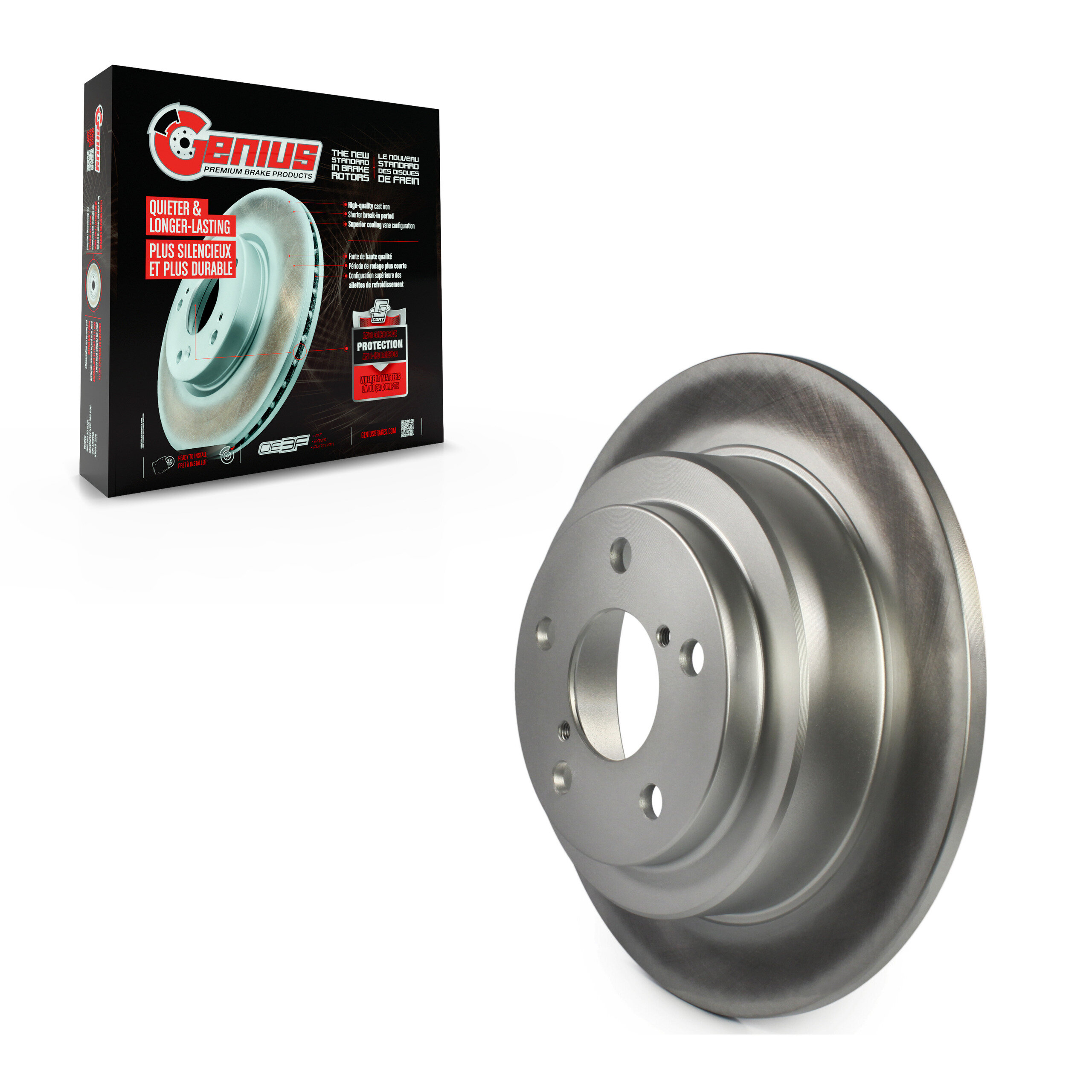 Coated Disc Brake Rotor