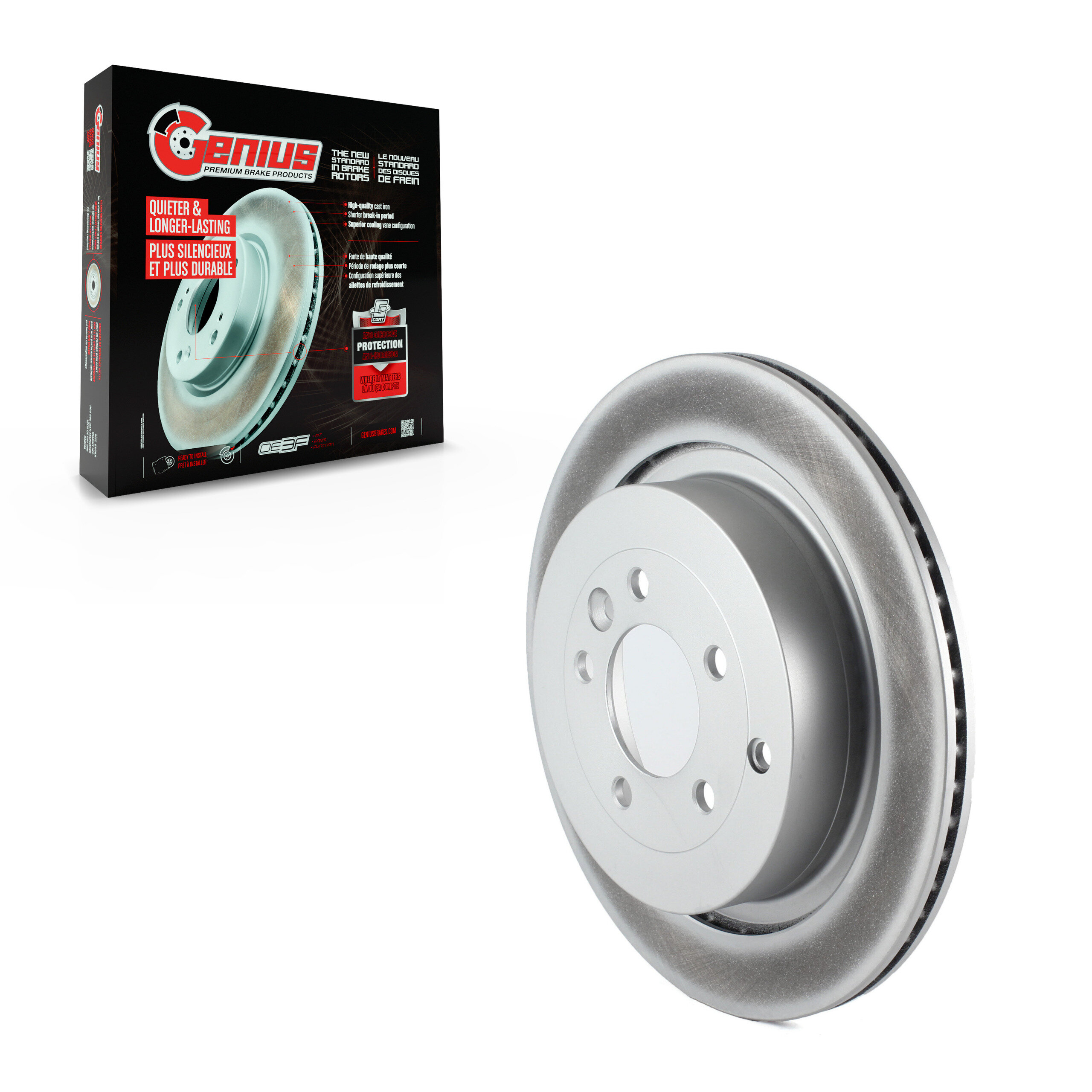 Coated Disc Brake Rotor