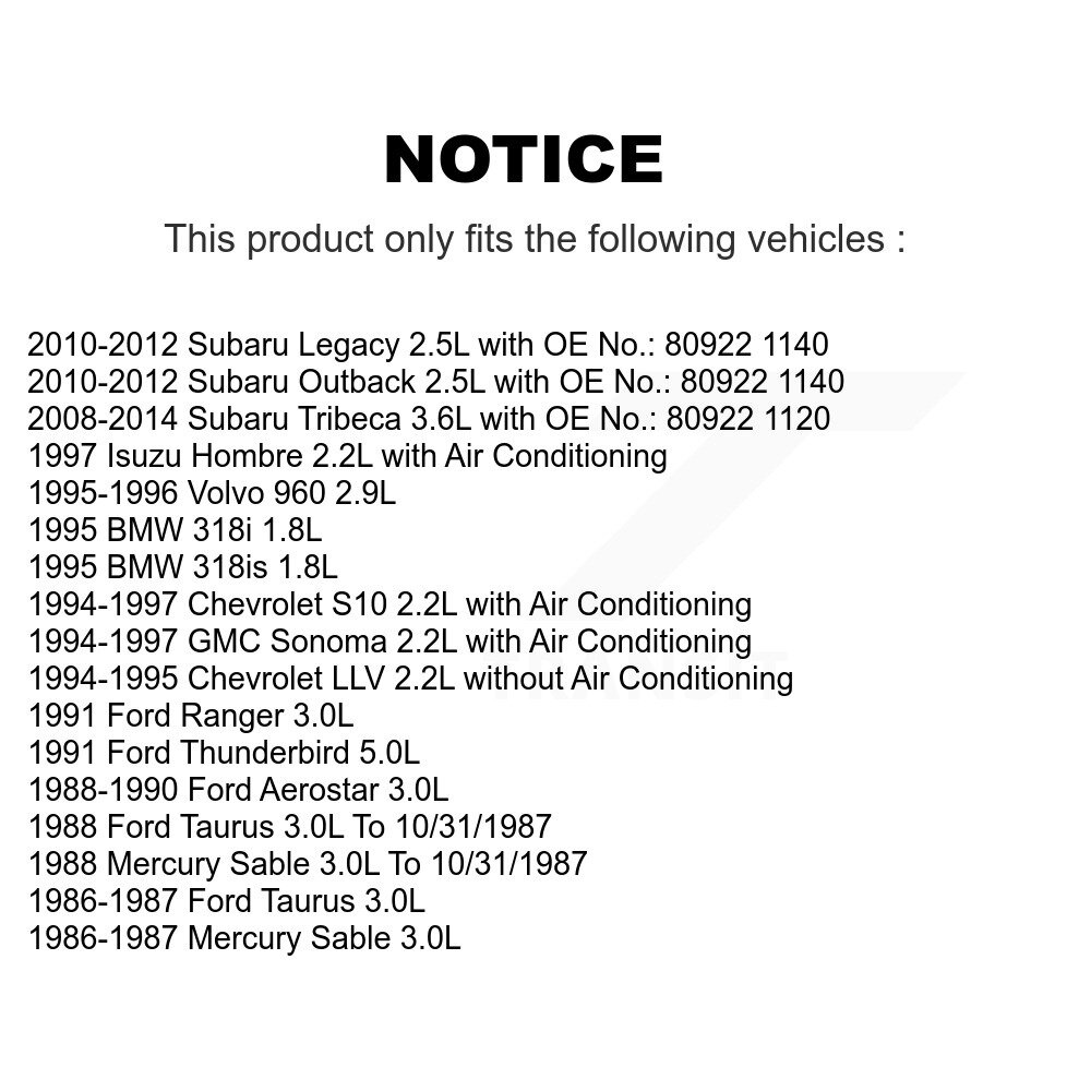 Bando - BAN-6PK1650 - Accessory Drive Belt