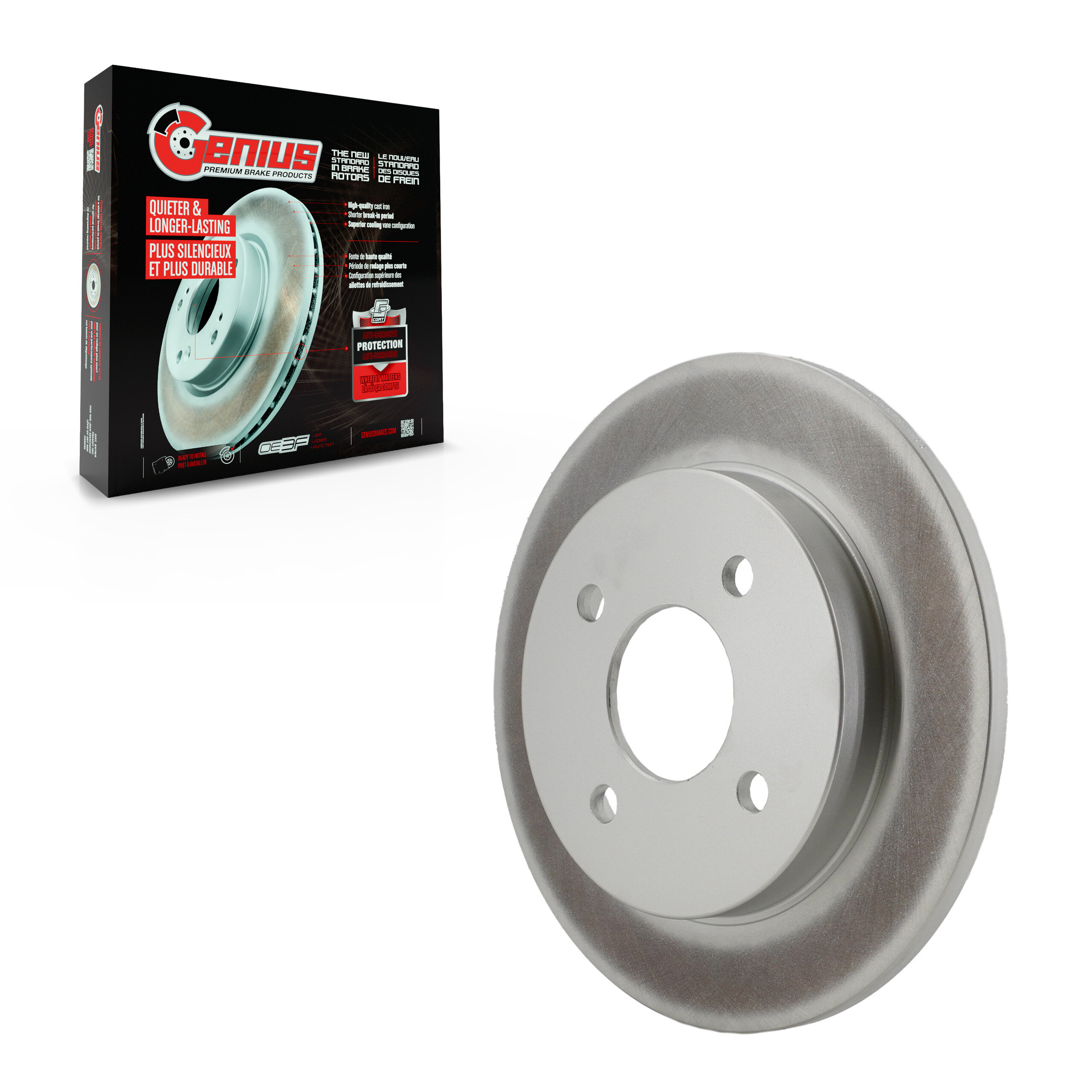 Coated Disc Brake Rotor