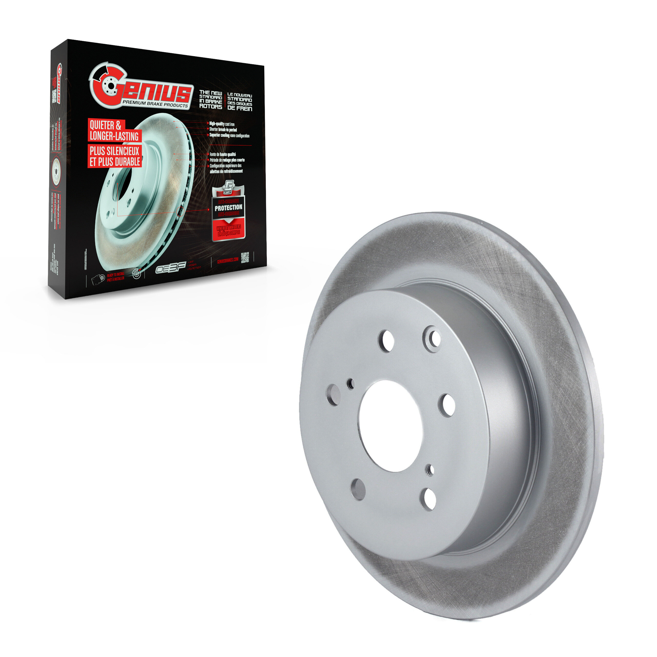 Coated Disc Brake Rotor