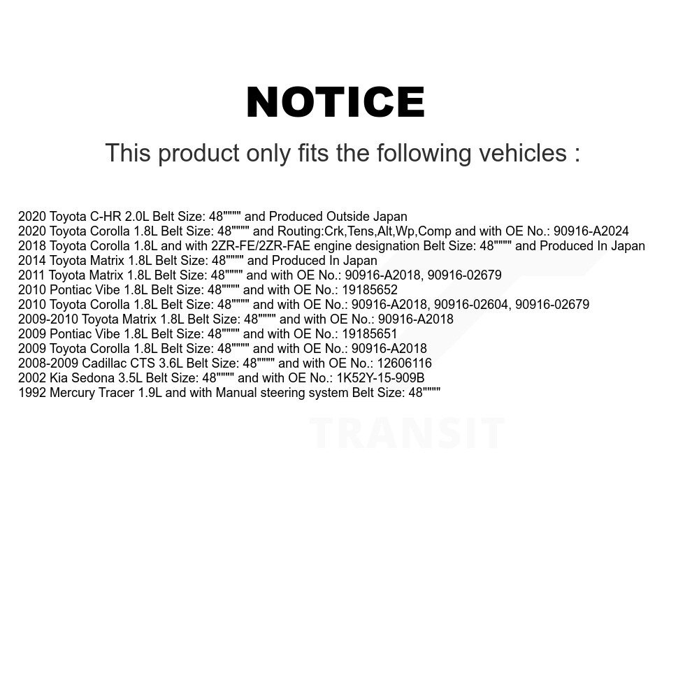 Bando - BAN-6PK1220 - Accessory Drive Belt