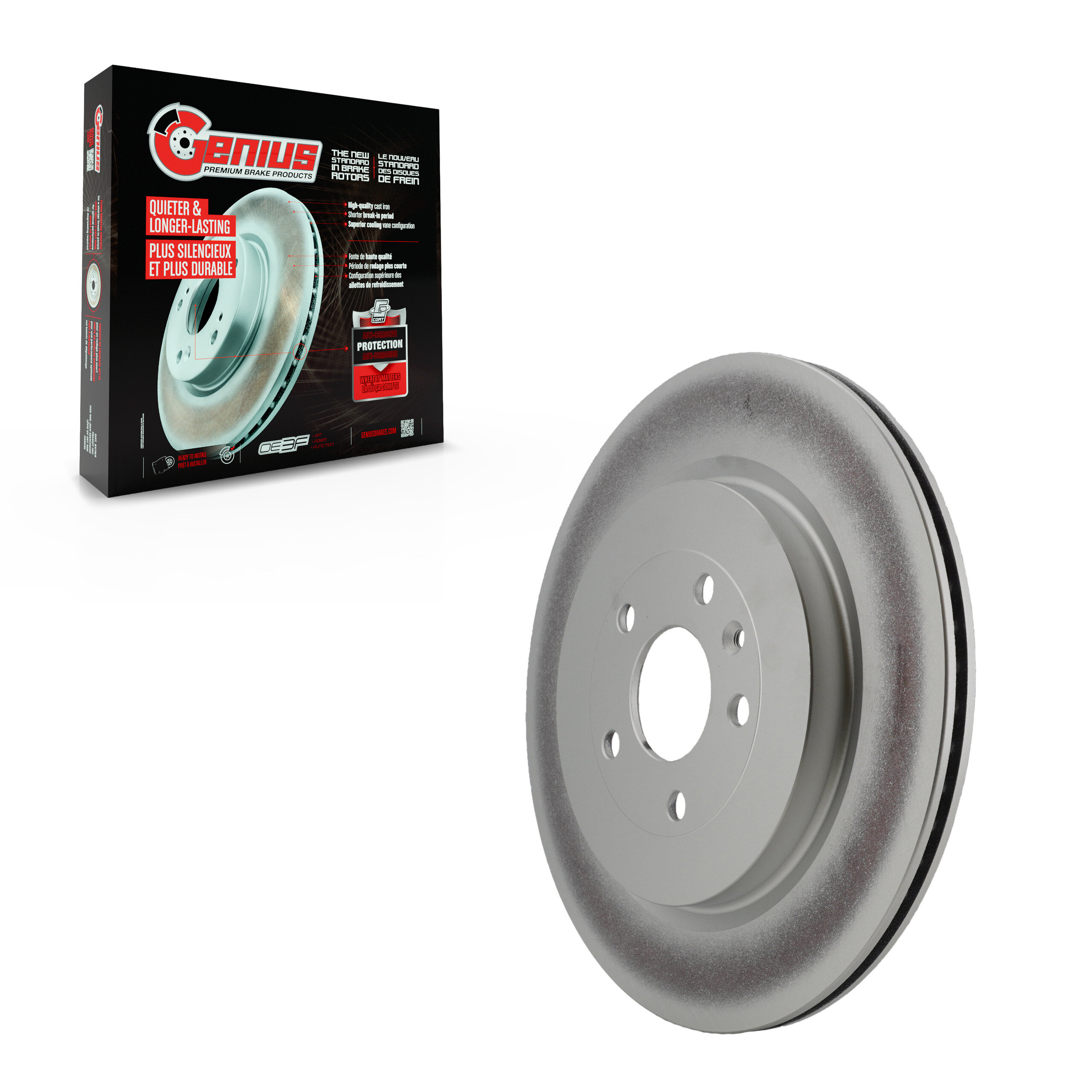 Coated Disc Brake Rotor