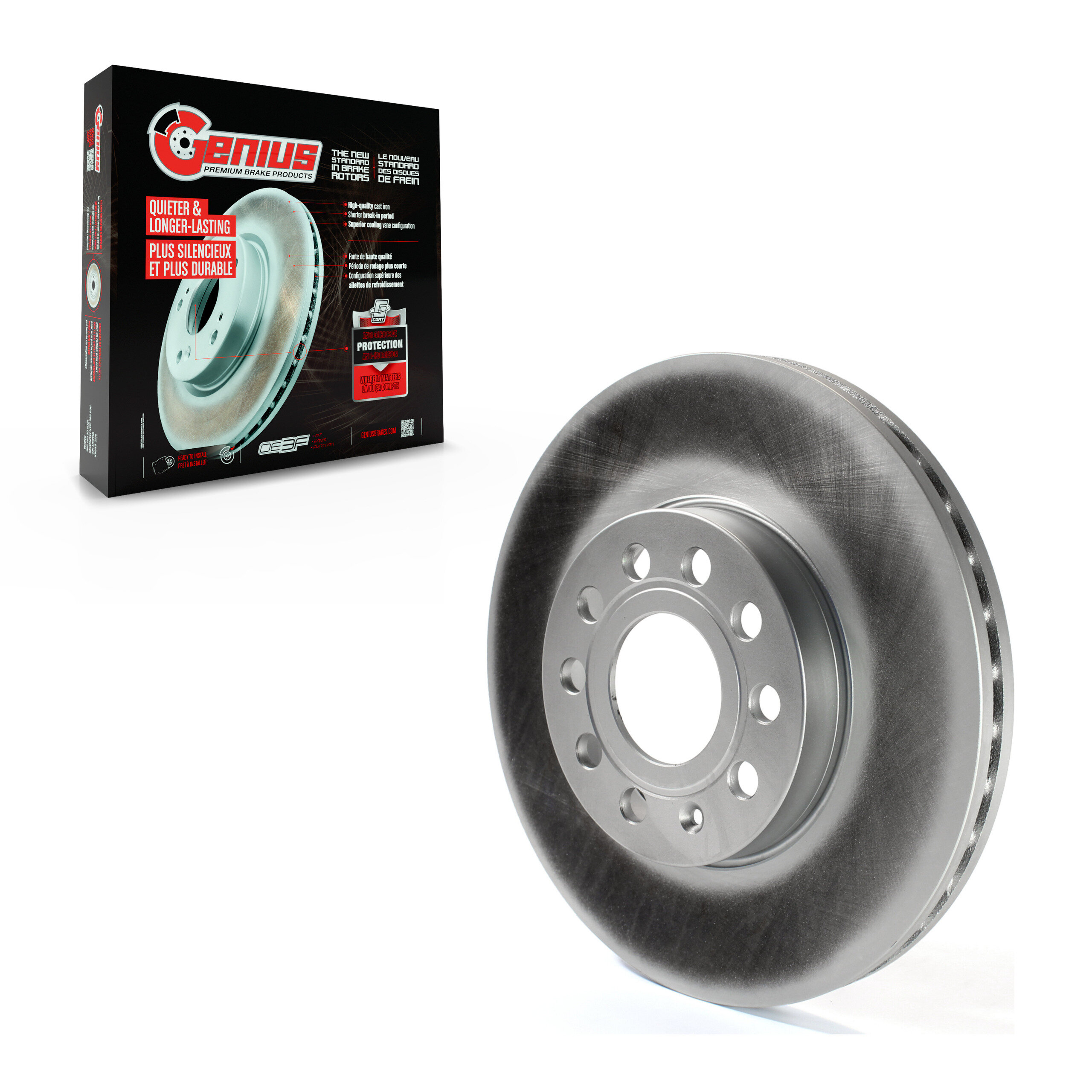 Coated Disc Brake Rotor