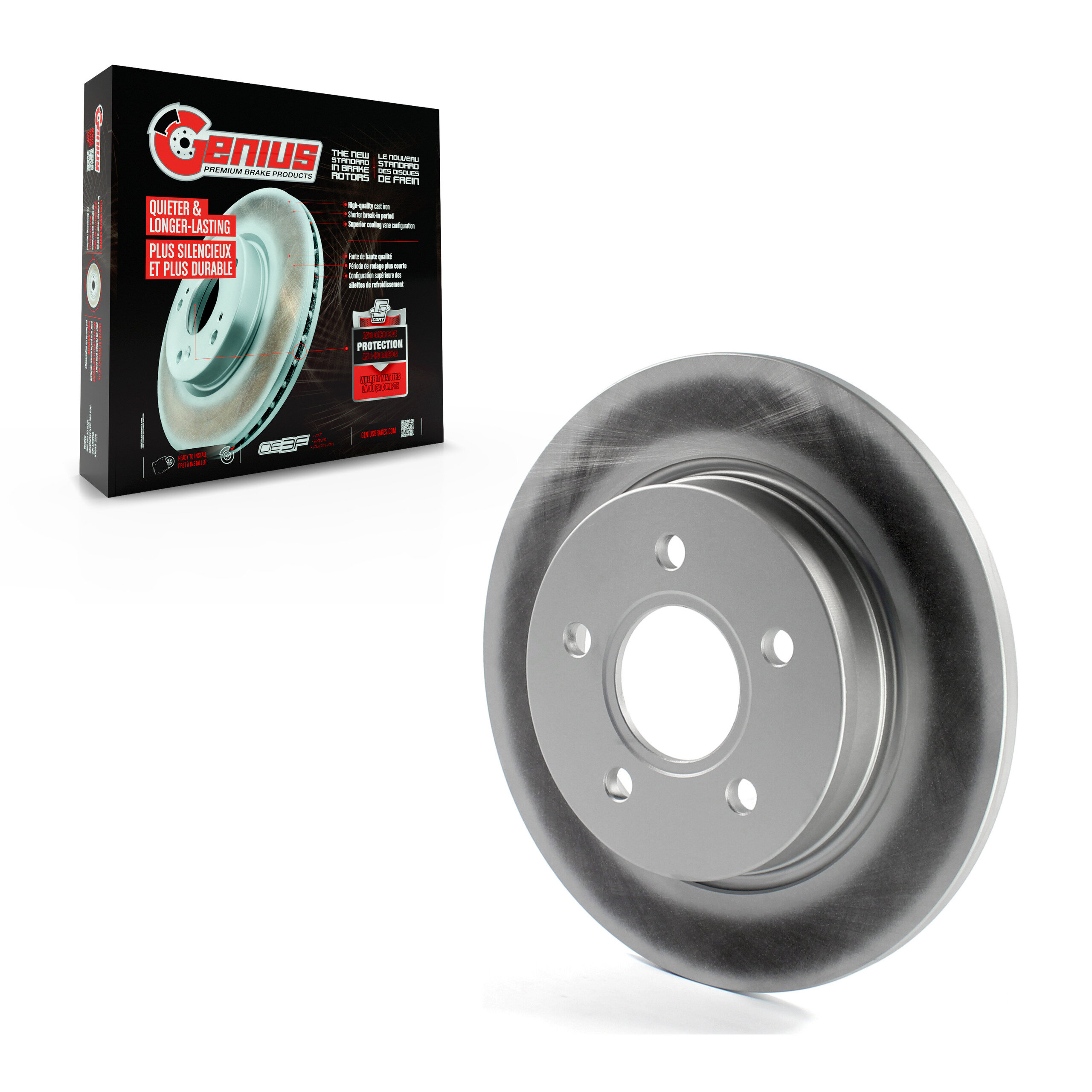 Coated Disc Brake Rotor