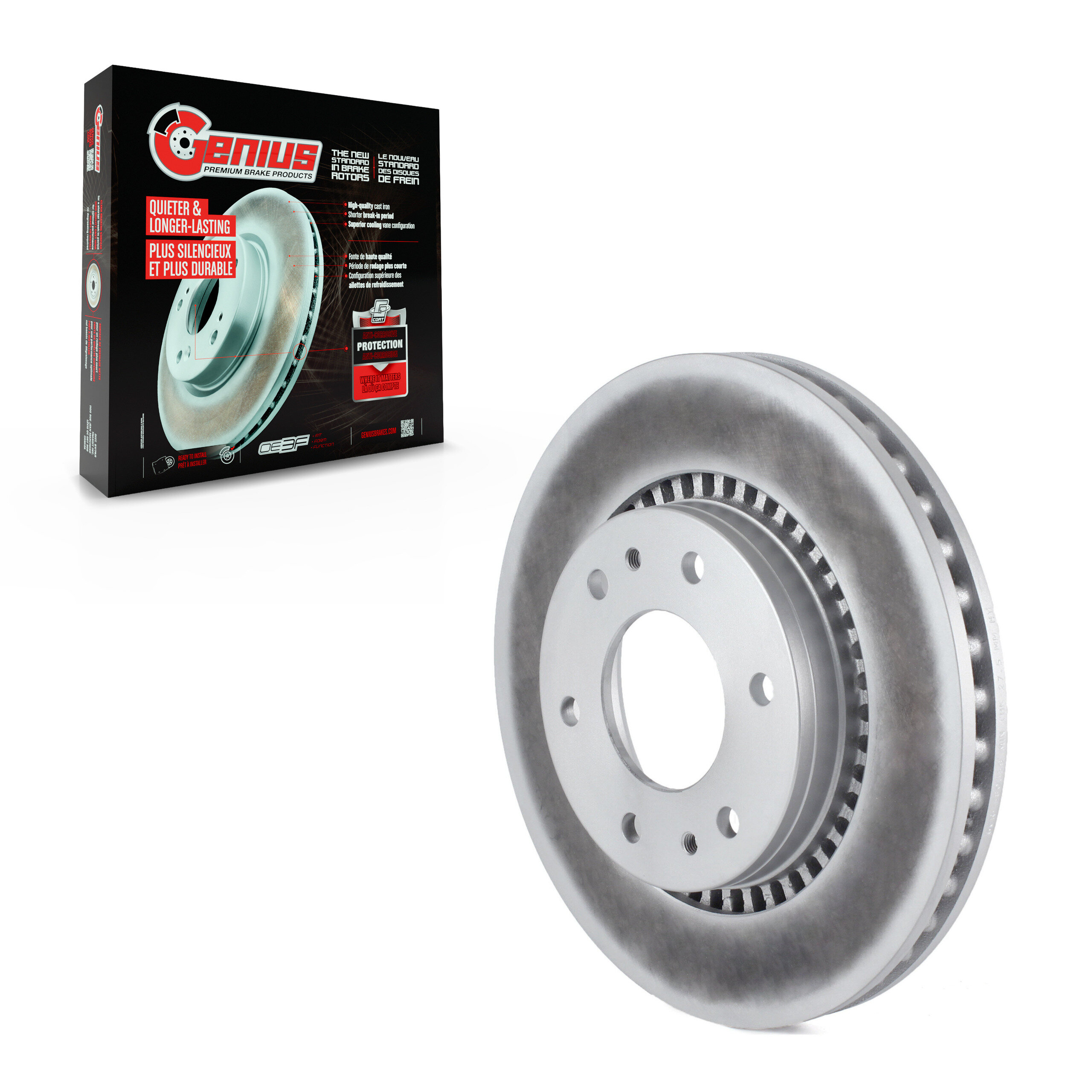 Coated Disc Brake Rotor