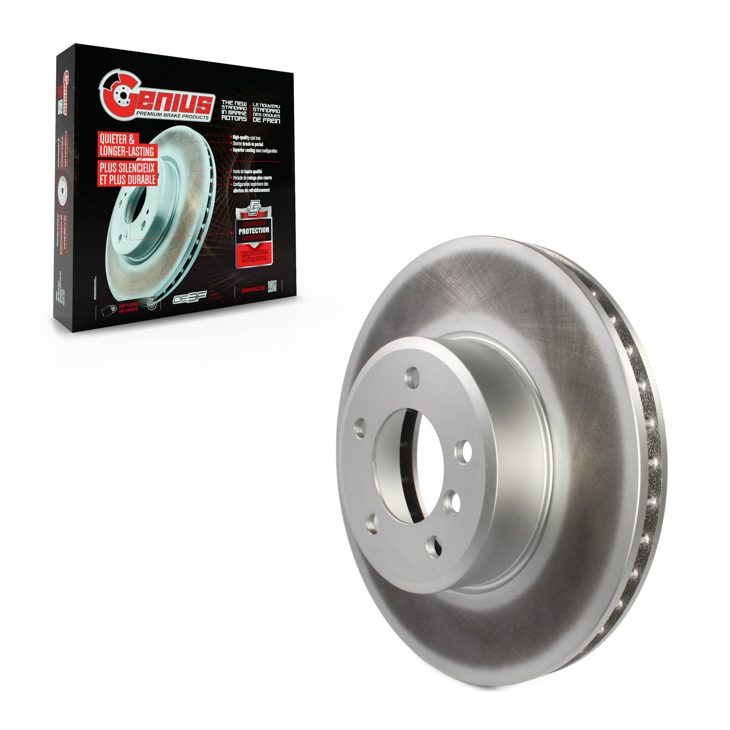 Coated Disc Brake Rotor