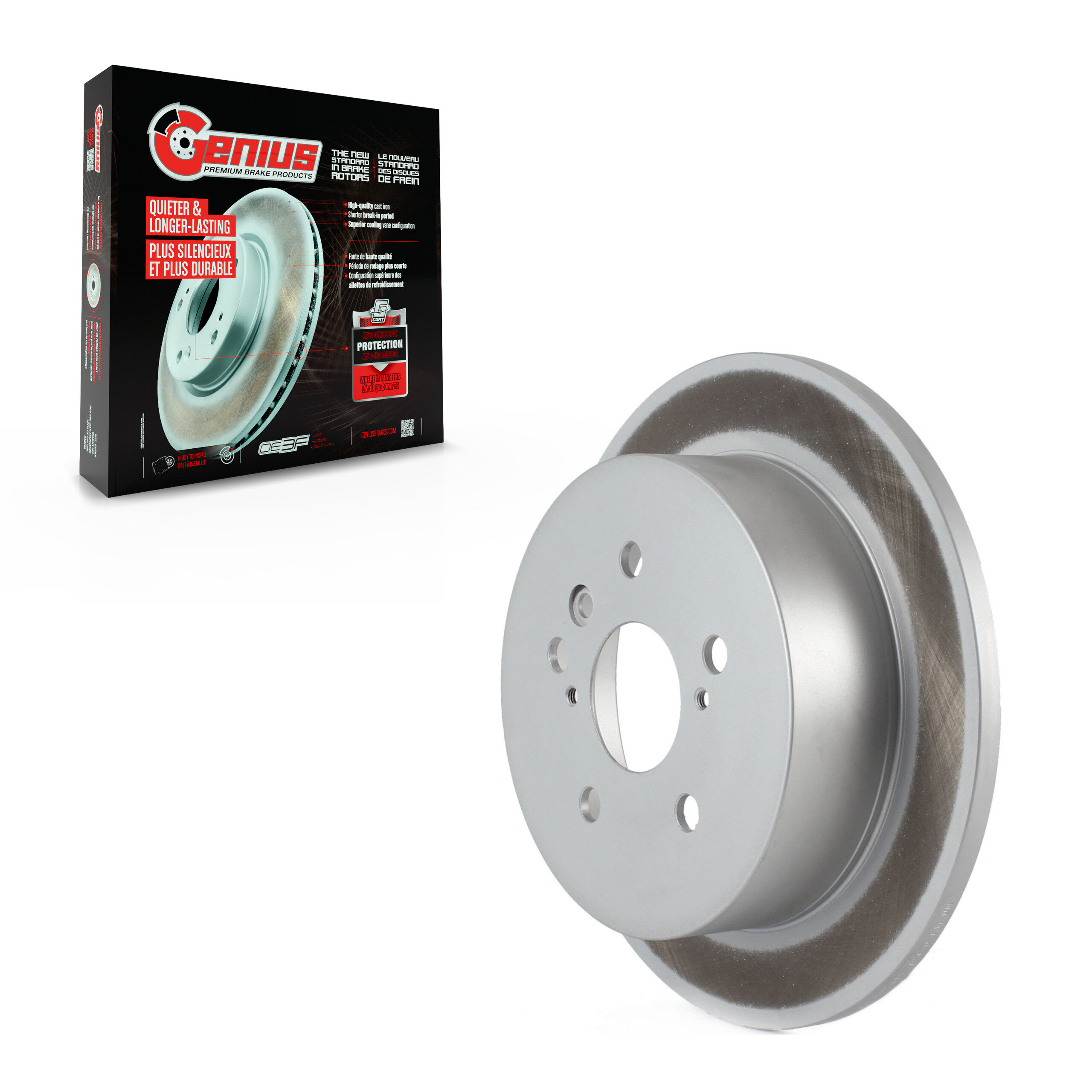 Coated Disc Brake Rotor