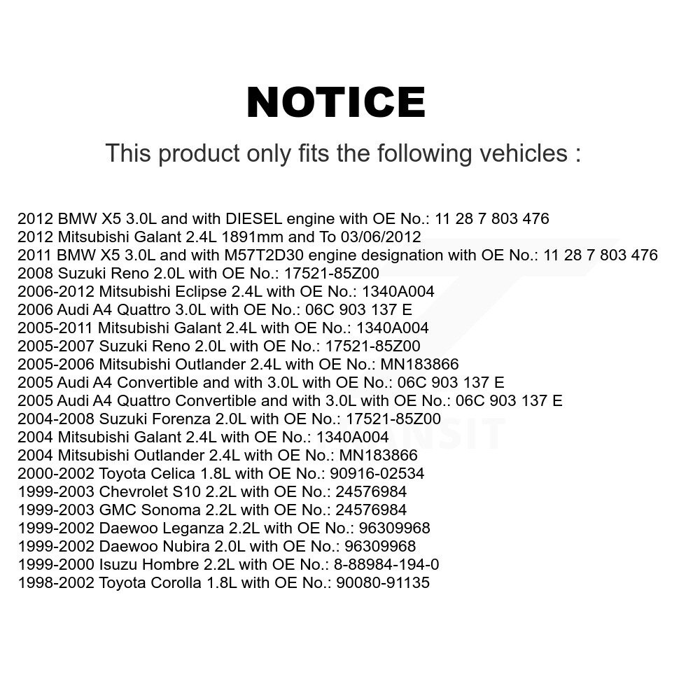 Bando - BAN-6PK1890 - Accessory Drive Belt