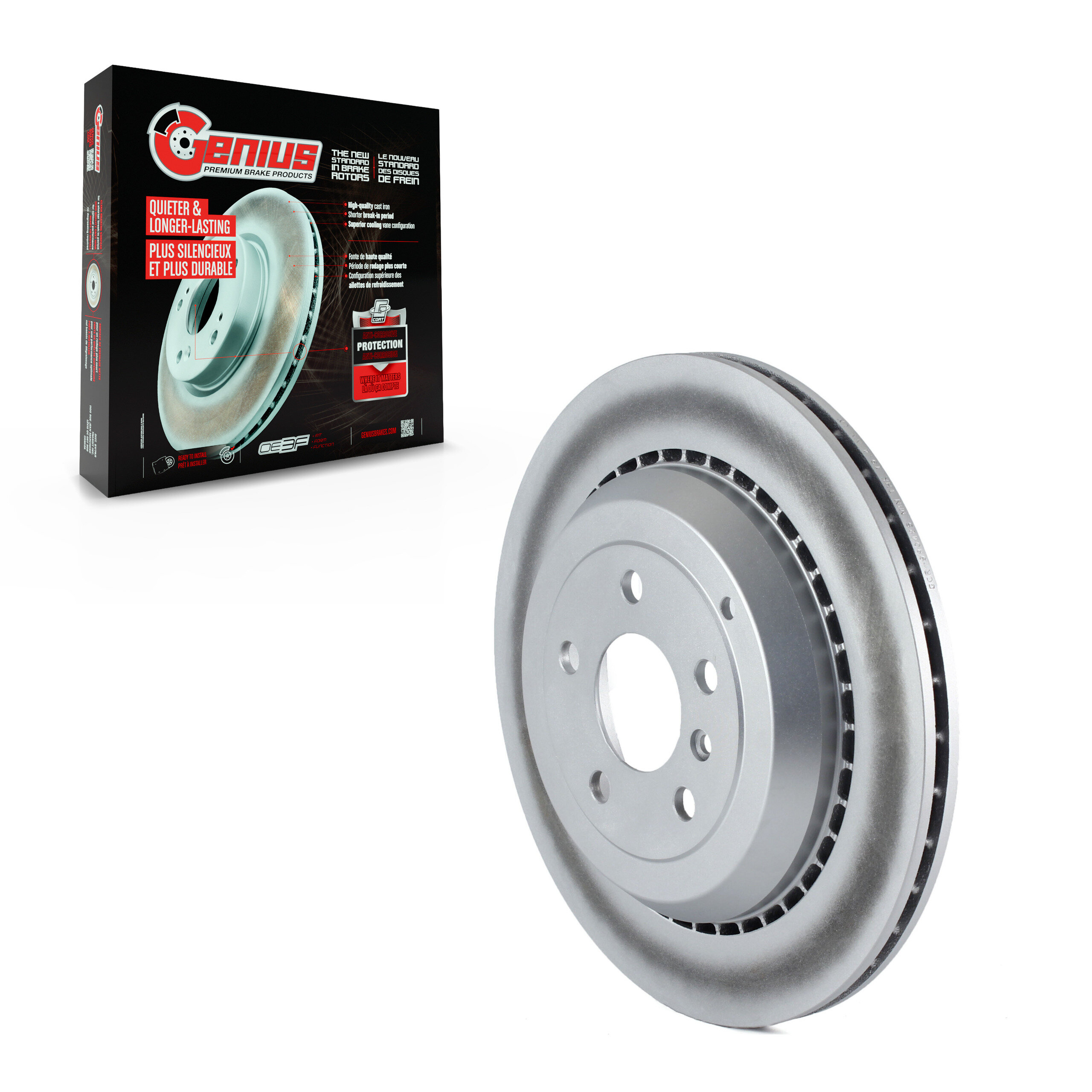 Coated Disc Brake Rotor