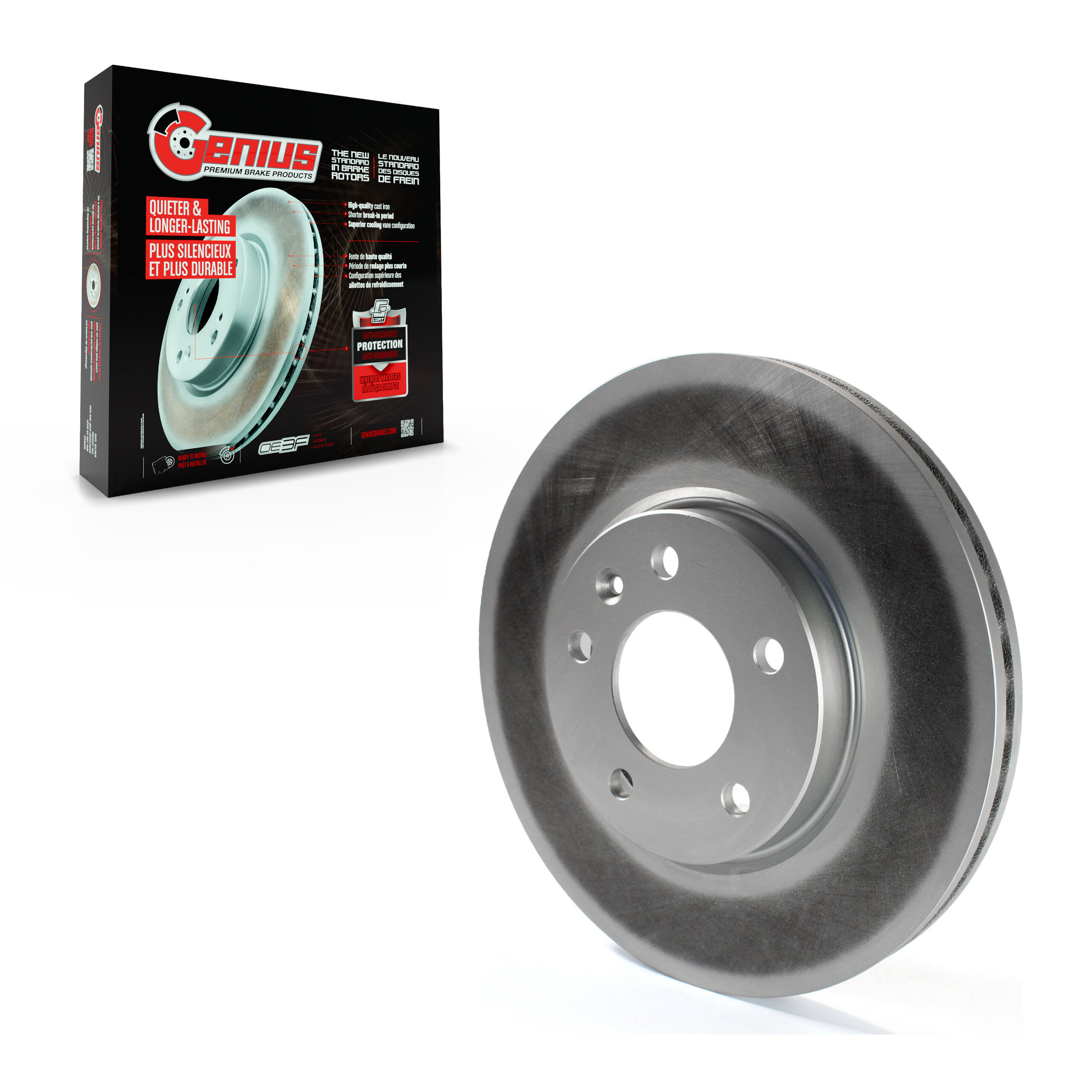 Coated Disc Brake Rotor