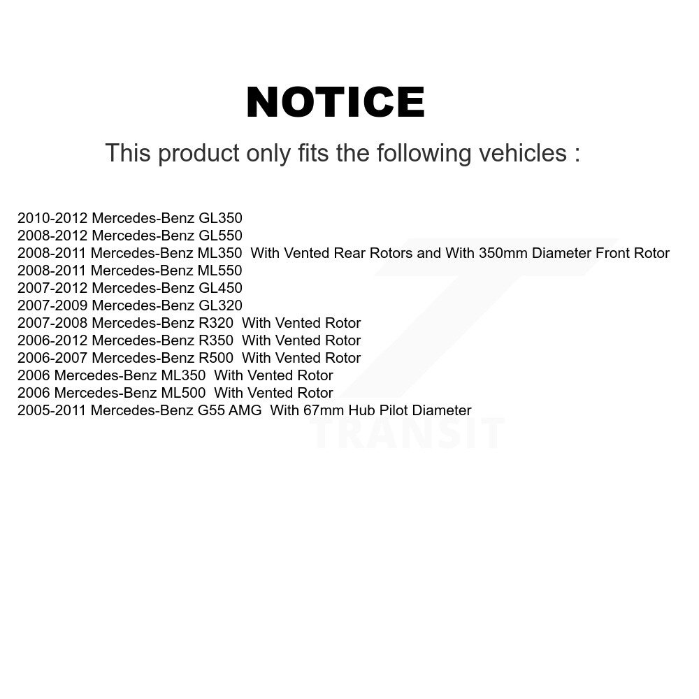 GENIUS - GCR-980425 - Coated Disc Brake Rotor