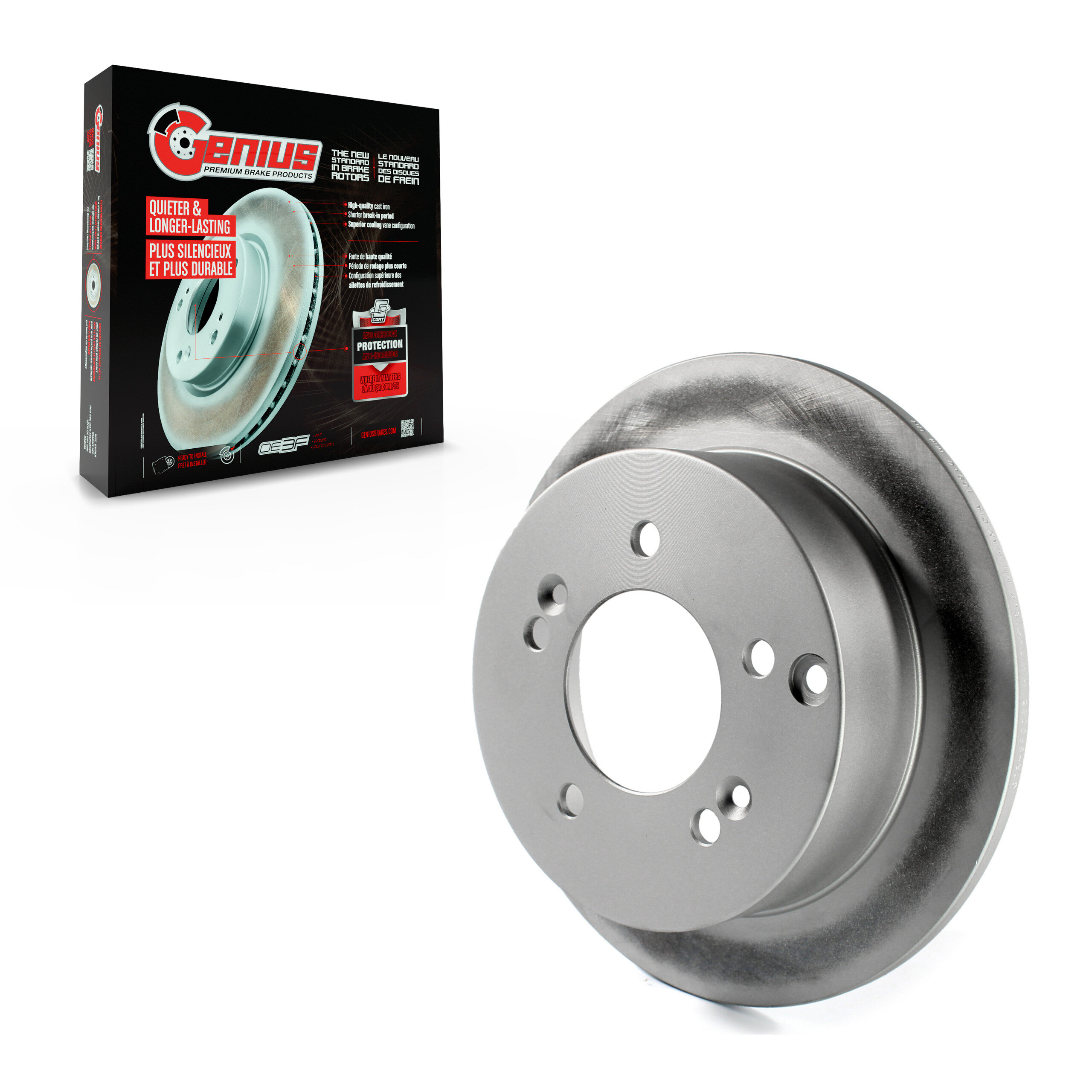 Coated Disc Brake Rotor