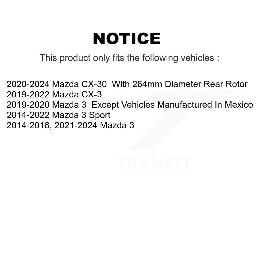 CMX - 8-981500 - Disc Brake Rotor