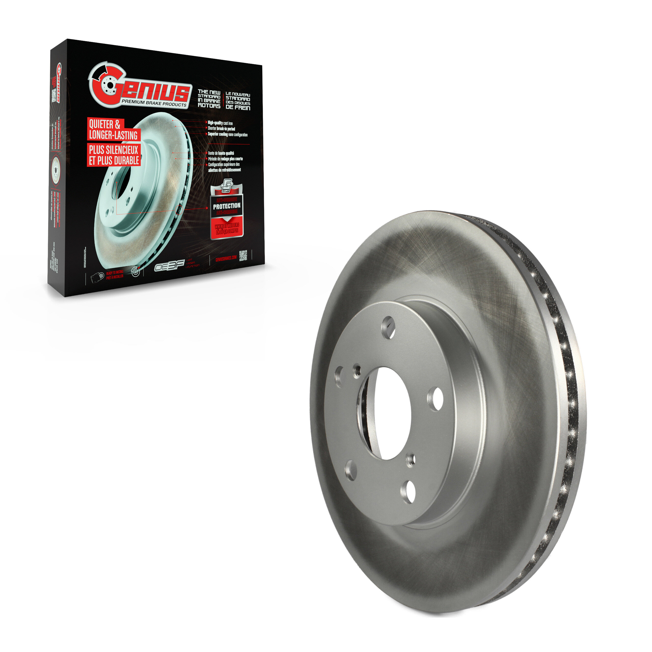 Coated Disc Brake Rotor