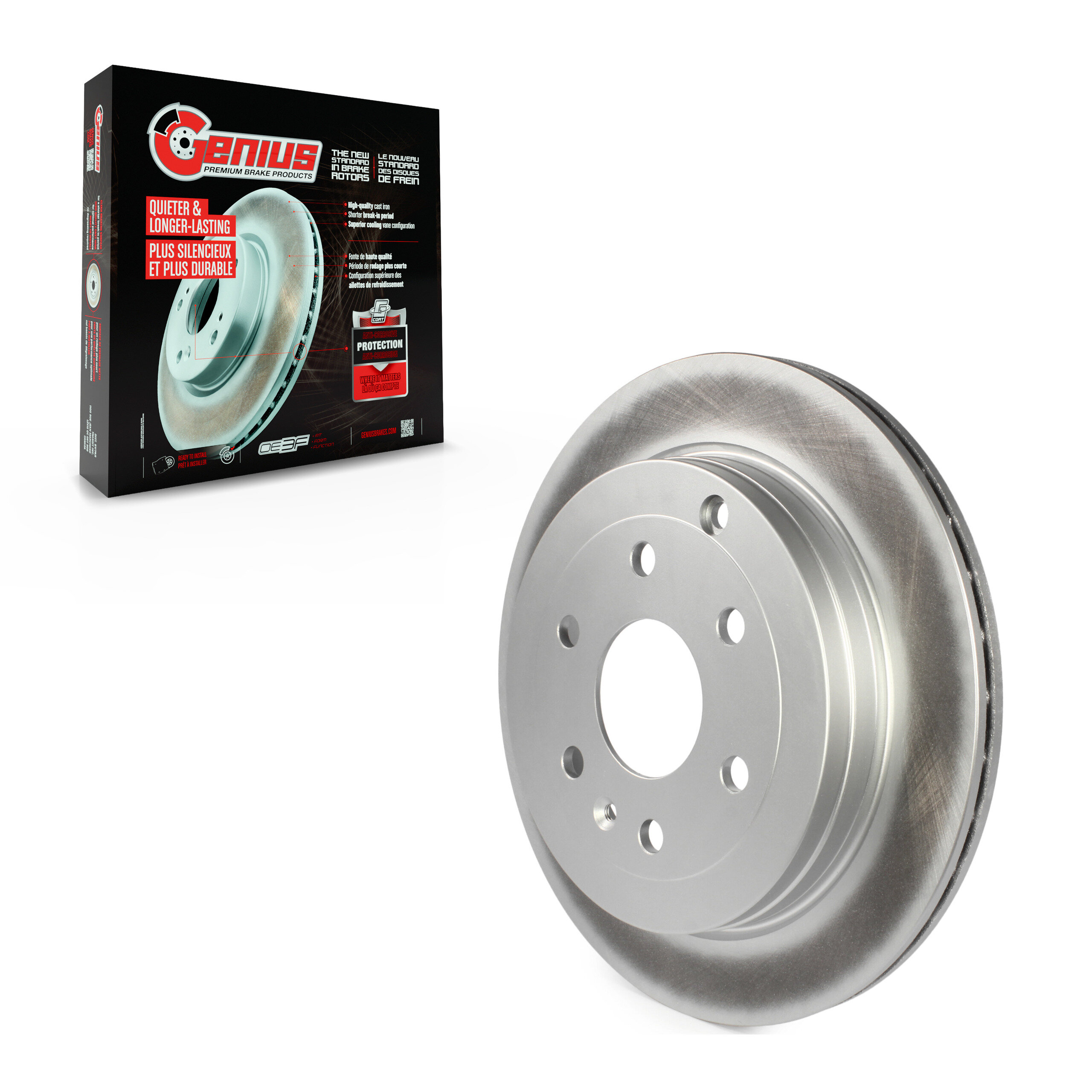 Coated Disc Brake Rotor