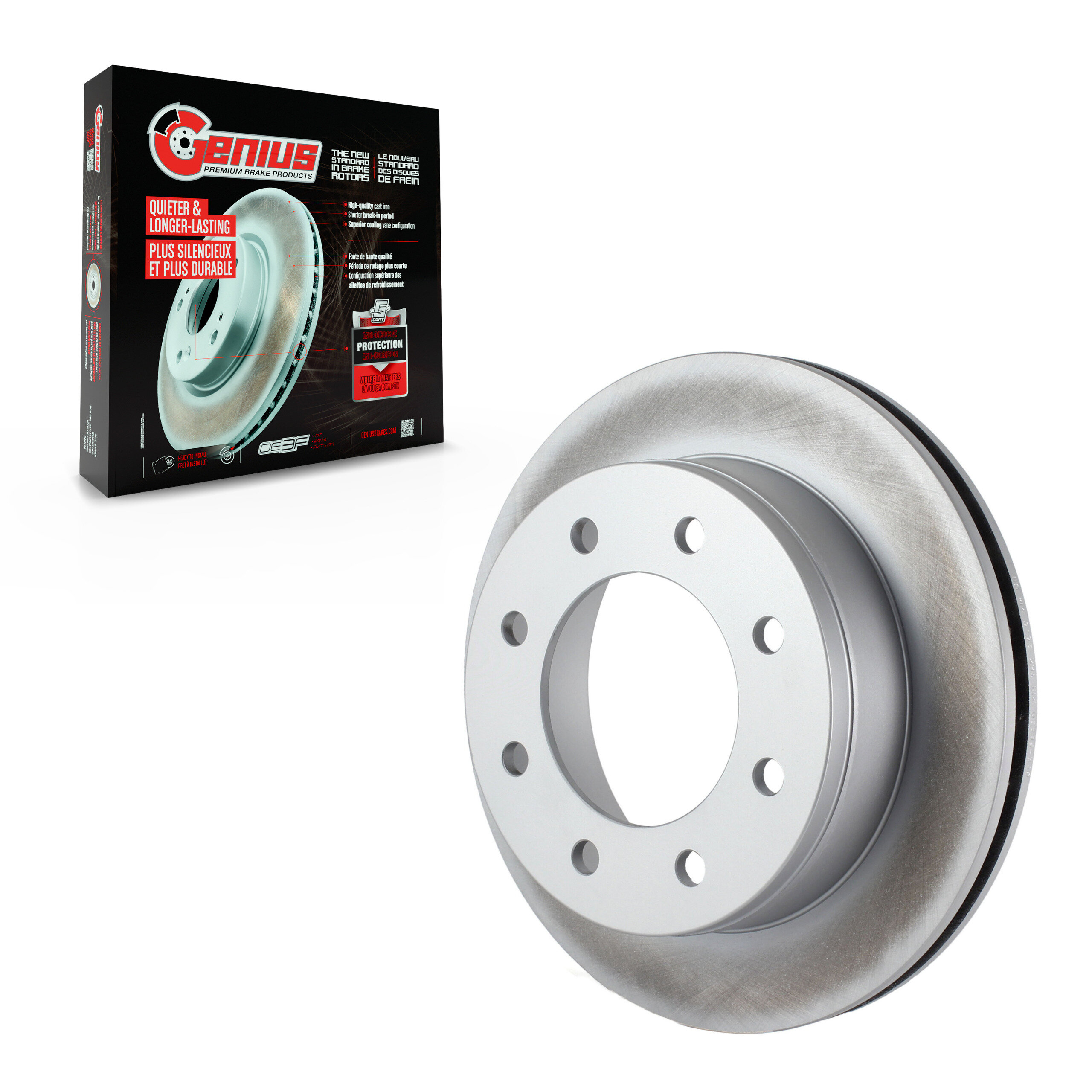 Coated Disc Brake Rotor