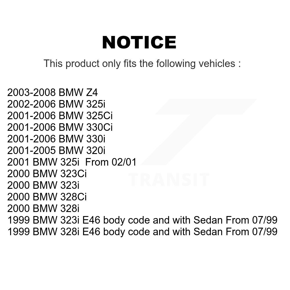 TOR - TOR-K200714 - Suspension Control Arm Bushing Kit