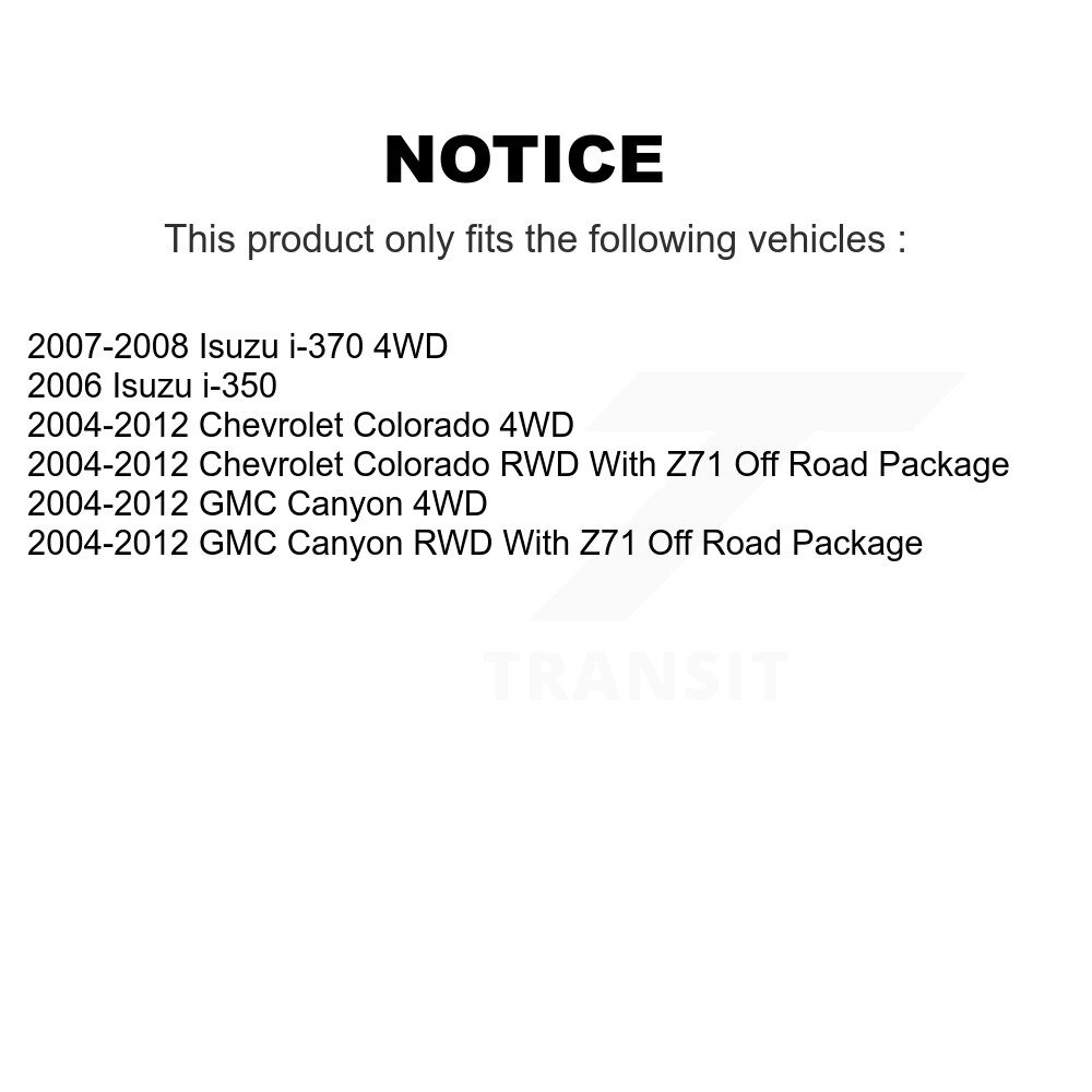 TOR - TOR-K80582 - Suspension Stabilizer Bar Link Kit