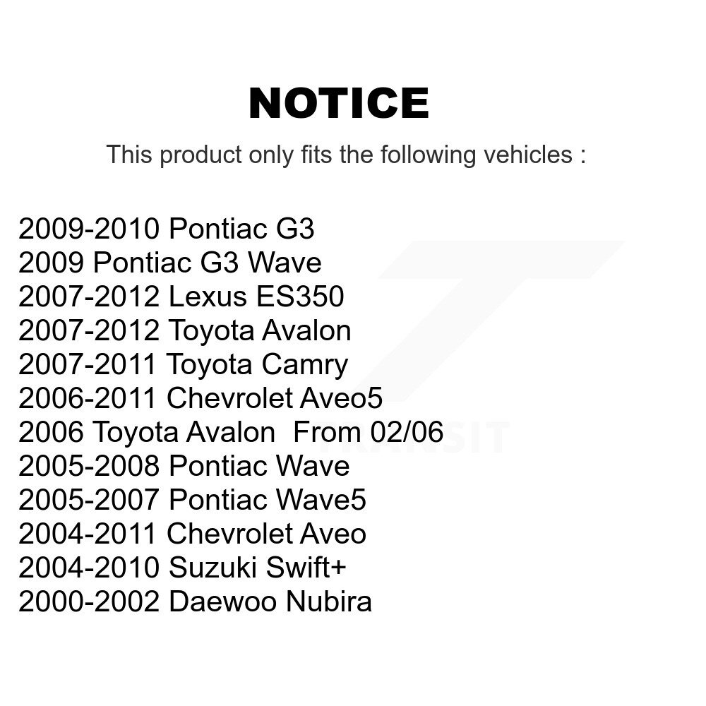 TOR - TOR-K750011 - Suspension Stabilizer Bar Link Kit